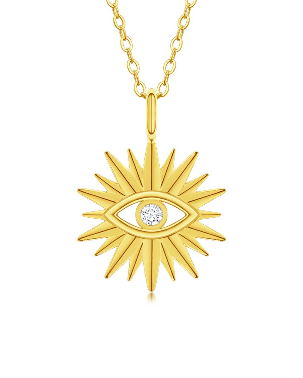 DANIEL CLIFFORD Kette mit Anhänger 'Sibella' Damen Halskette Silber 925 ver günstig online kaufen