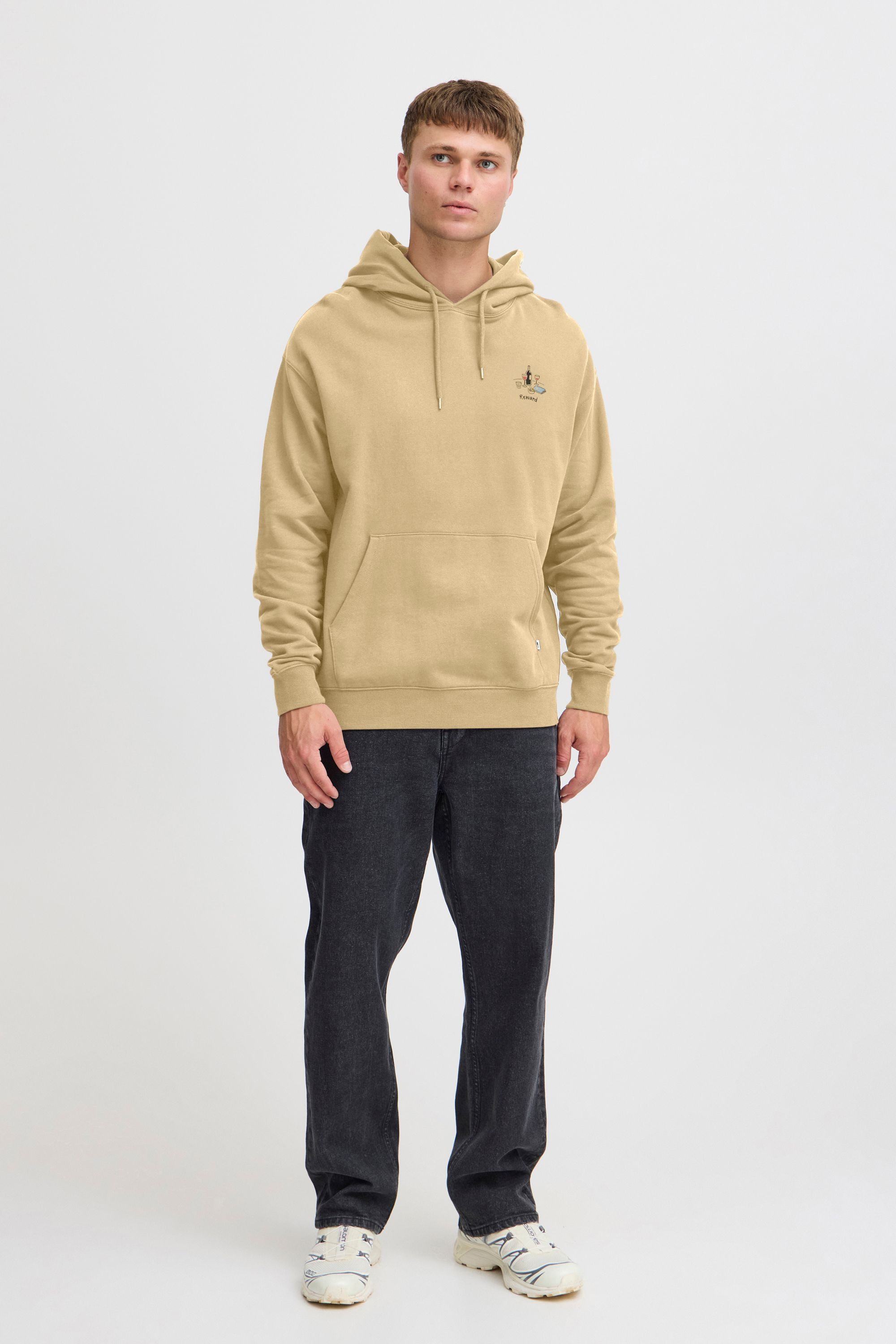 !Solid Hoodie SDMullet Moderner Kapuzenpullover