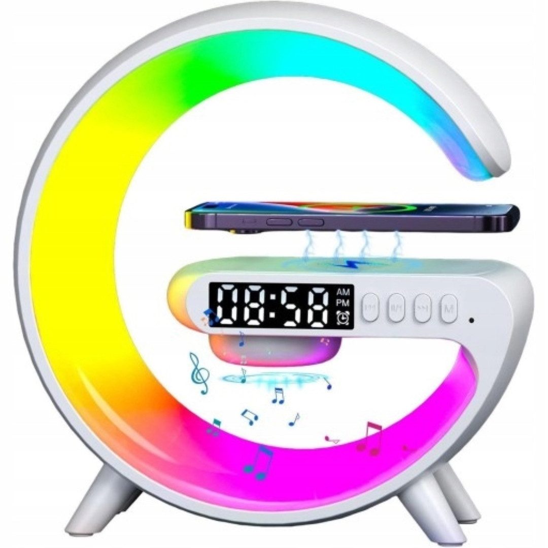 LA CUTE Radiowecker LED-Nachtlampe mit kabellosem günstig online kaufen