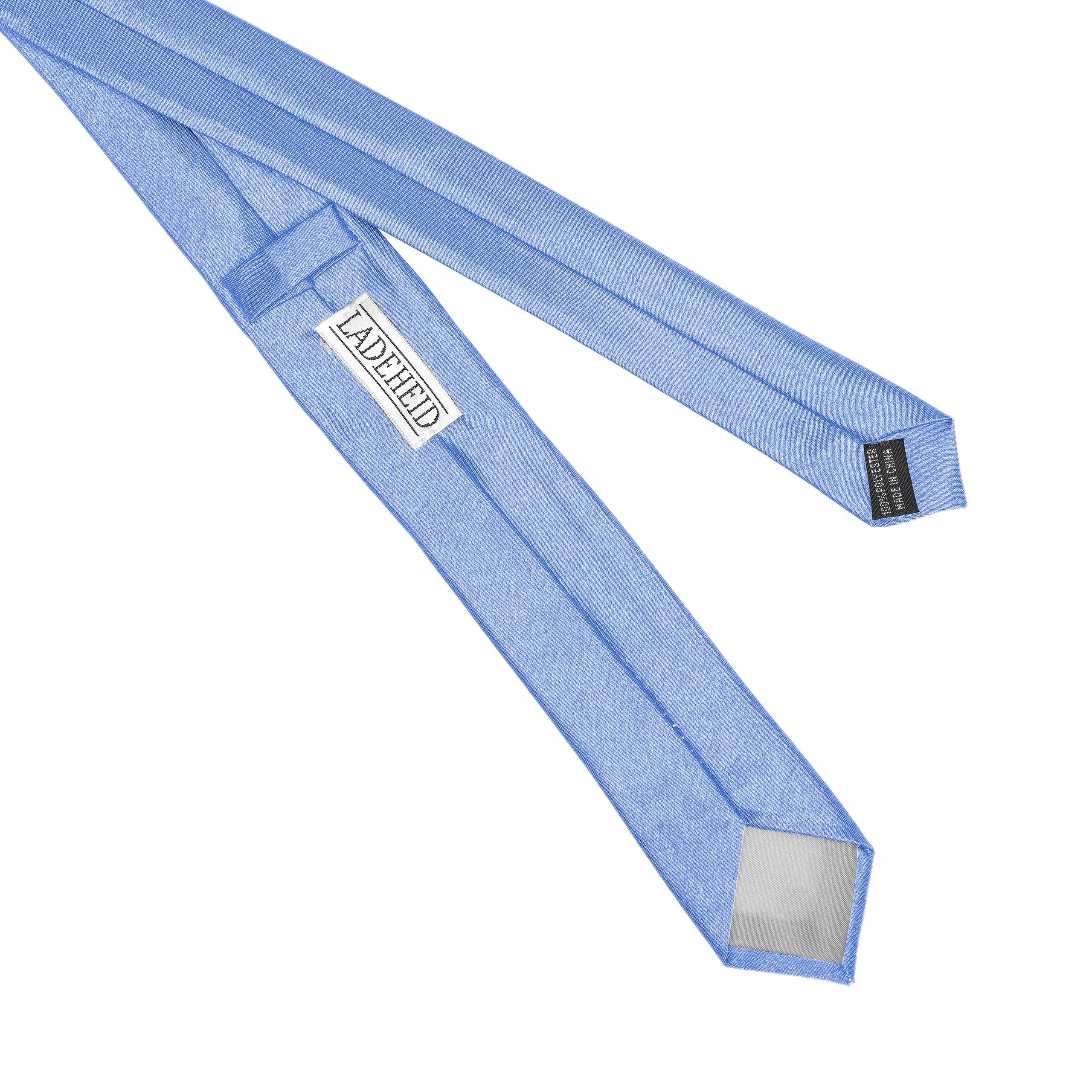 Ladeheid Krawatte Klassische Herren Krawatte glänzend Vielfältige Farben TMS-6 150cmx6cm (1-St) – Bild 2 von 5