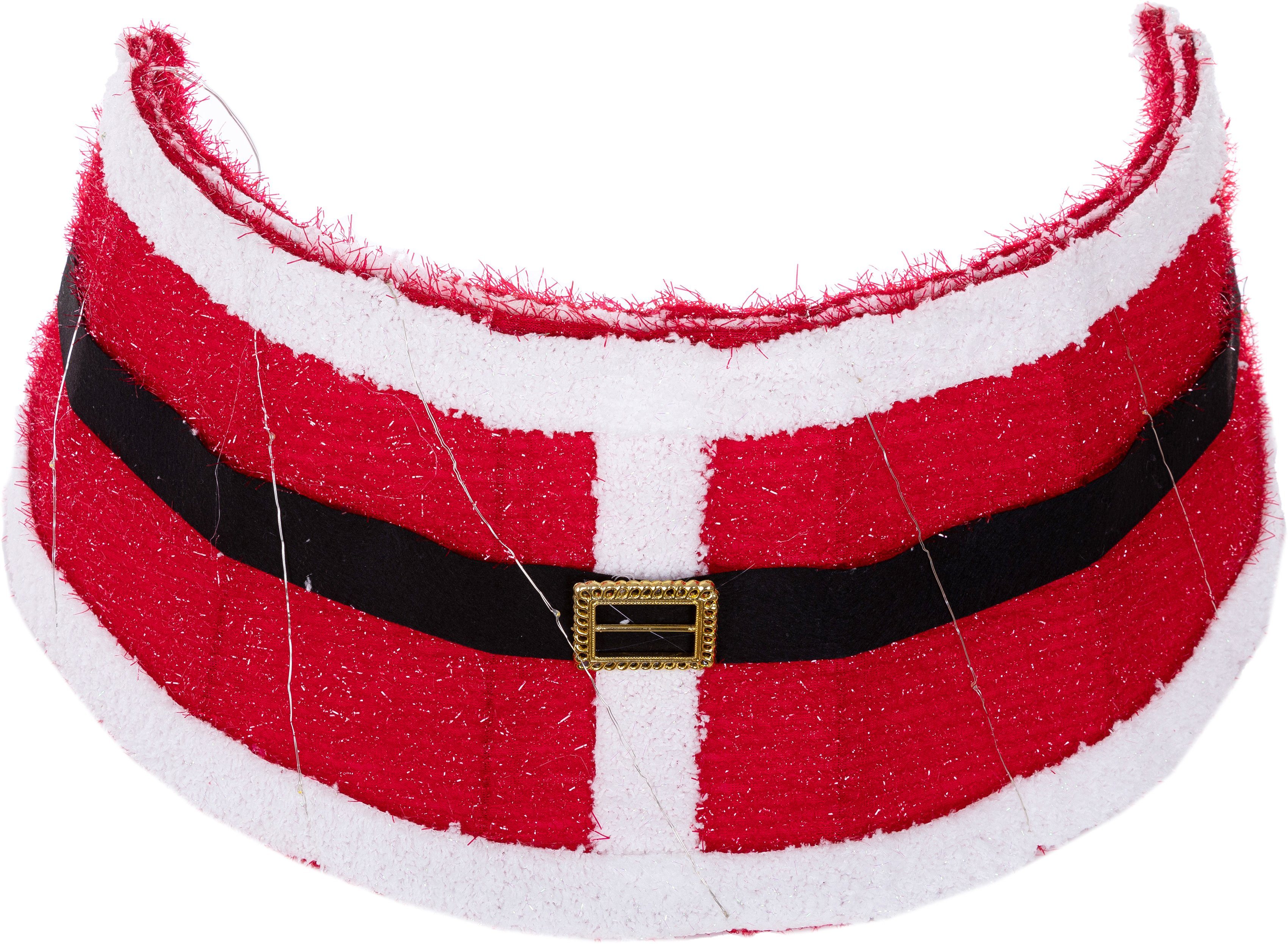 Myflair Möbel & Accessoires Christbaumständer Weihnachtsdeko rot, Christbaumschmuck (1-tlg), Verkeidung, mit warmweißen LED's