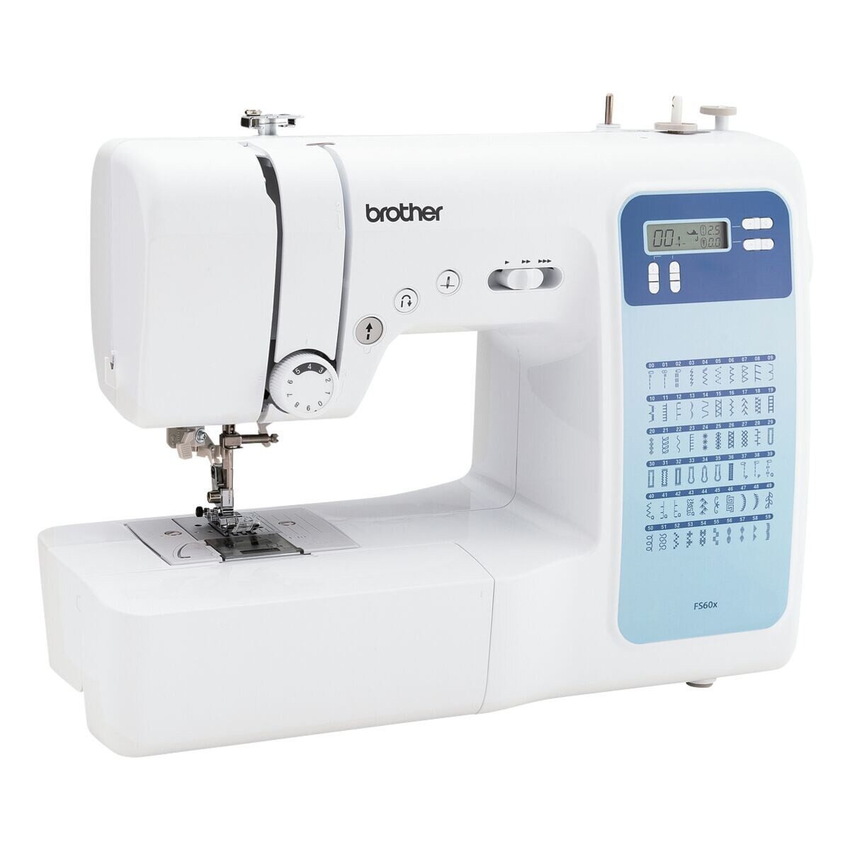 Brother Computer-Nähmaschine FS60x Comfort, 60 Programme, 60 einprogrammierte Stiche