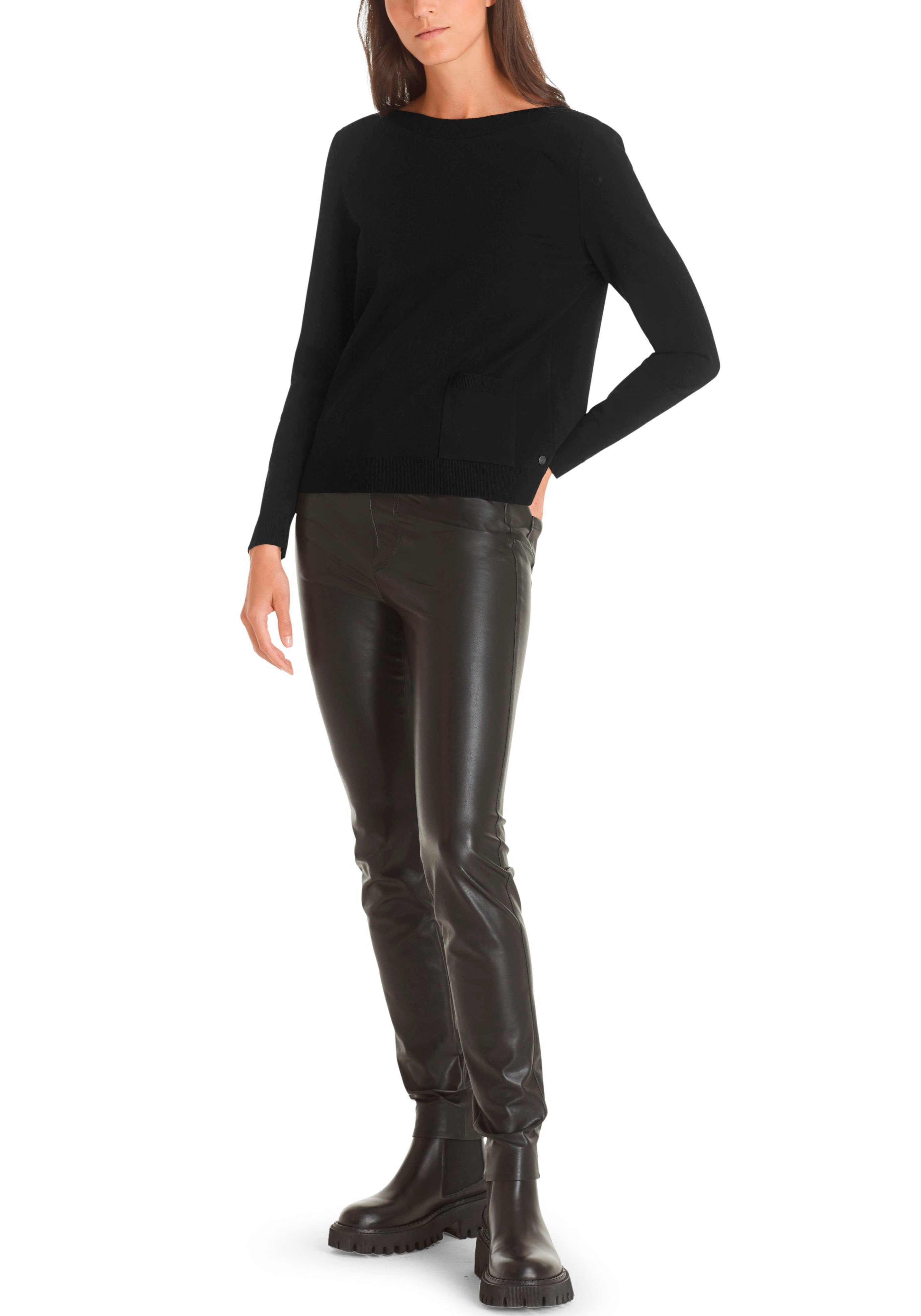 Rundhalspullover "Collection Essential" Premium Damenmode