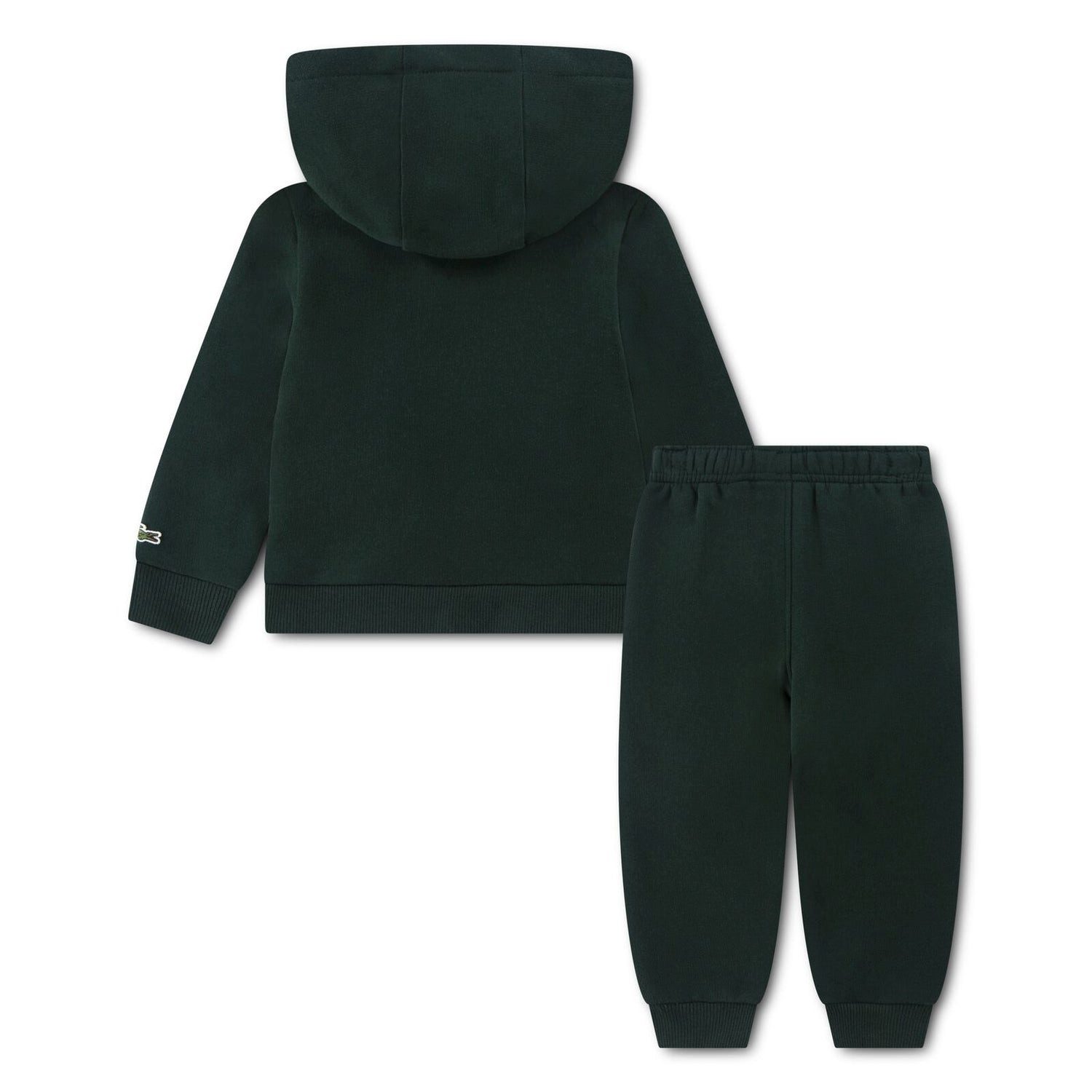 Lacoste Jogginganzug Lacoste Baby Fleece Set Forest Green mit Krokodil grün 2 Teiler – Bild 5 von 5