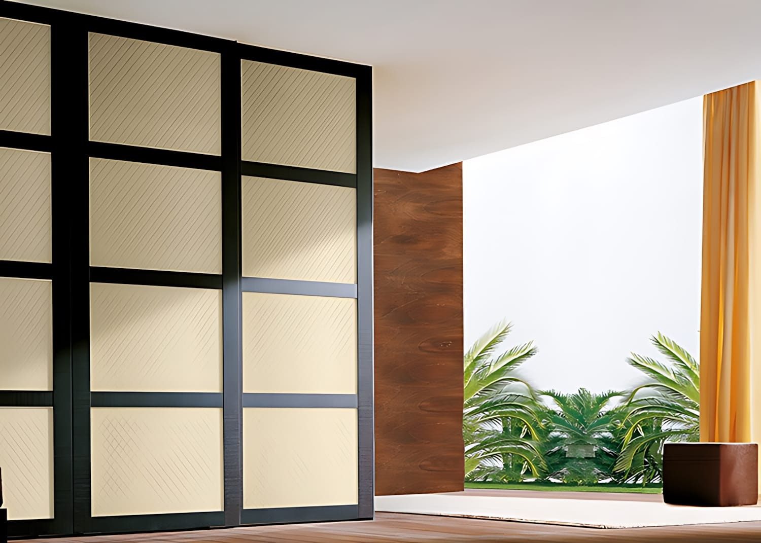 Thumbnail - Wallface Wandpaneel 13863 Wandpaneel Leder Design Muster Wandplatte creme 2,60 qm, BxL: 100x260 cm, 2.6 qm, (Dekorpaneel...