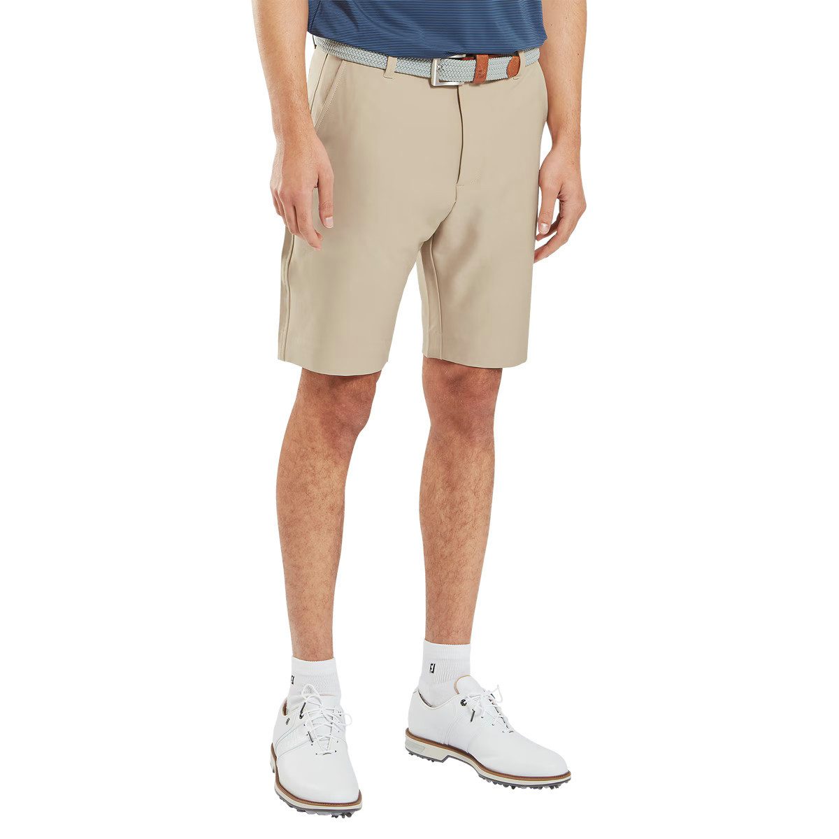 FOOTJOY Golfshorts FootJoy Shorts Performance Slim Fit Khaki Herren