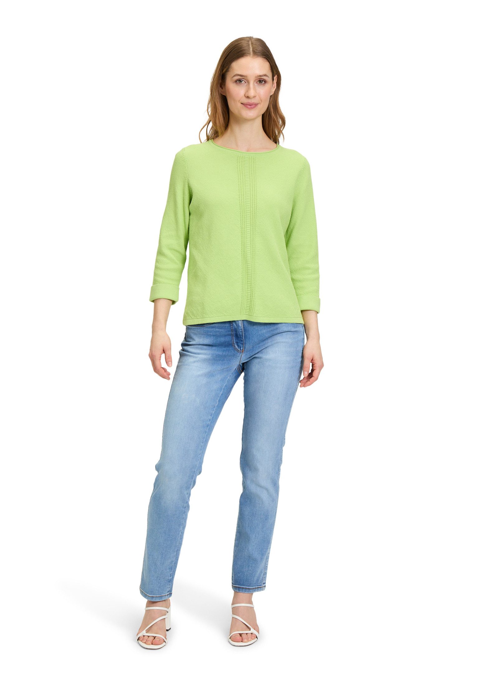 Betty Barclay Strickpullover Damen mit Strickdetails (1-tlg) Struktur