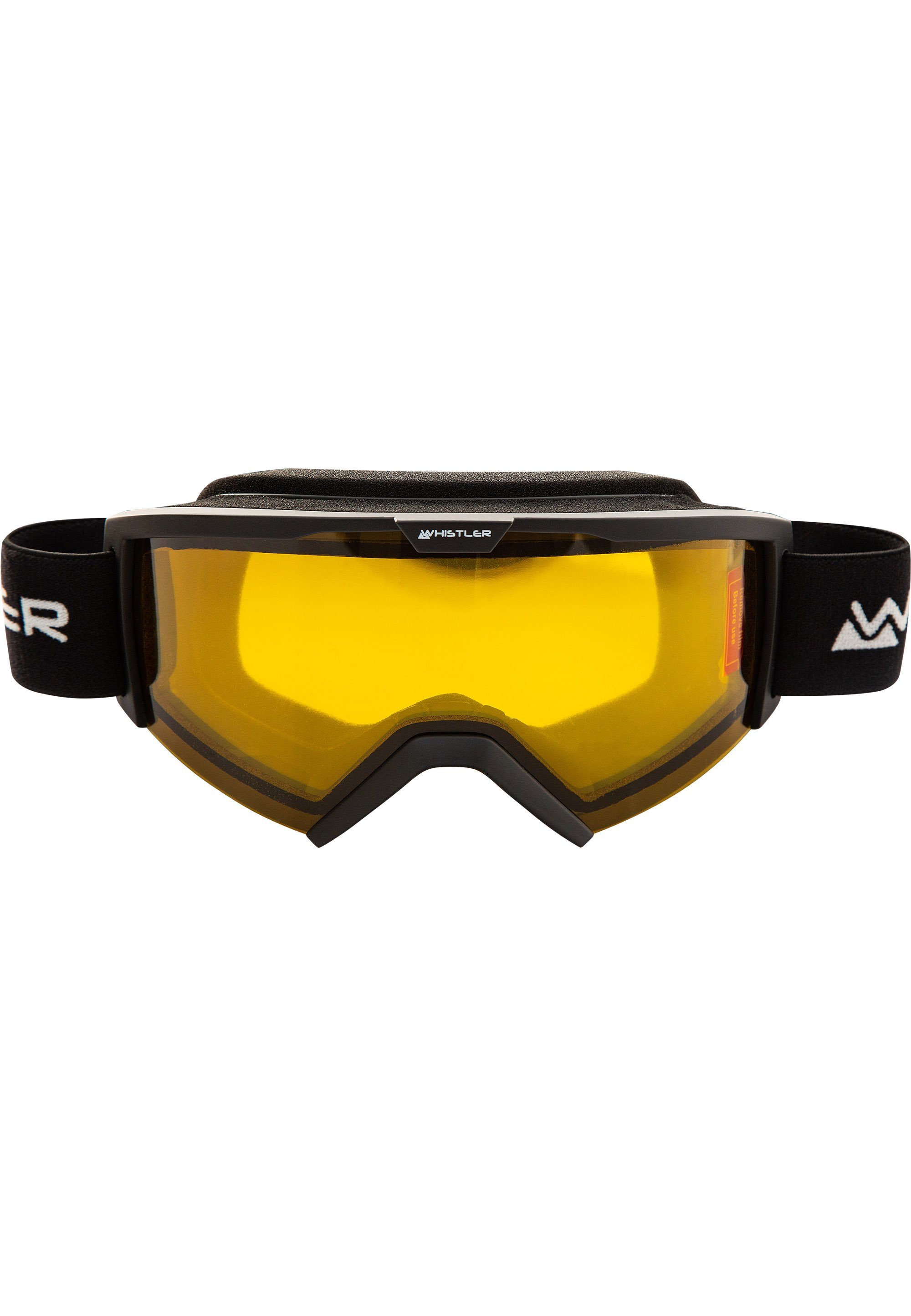 WHISTLER Skibrille WS3000, im Vollrand-Design, Reines Polyester ist super  robust und hochwertig