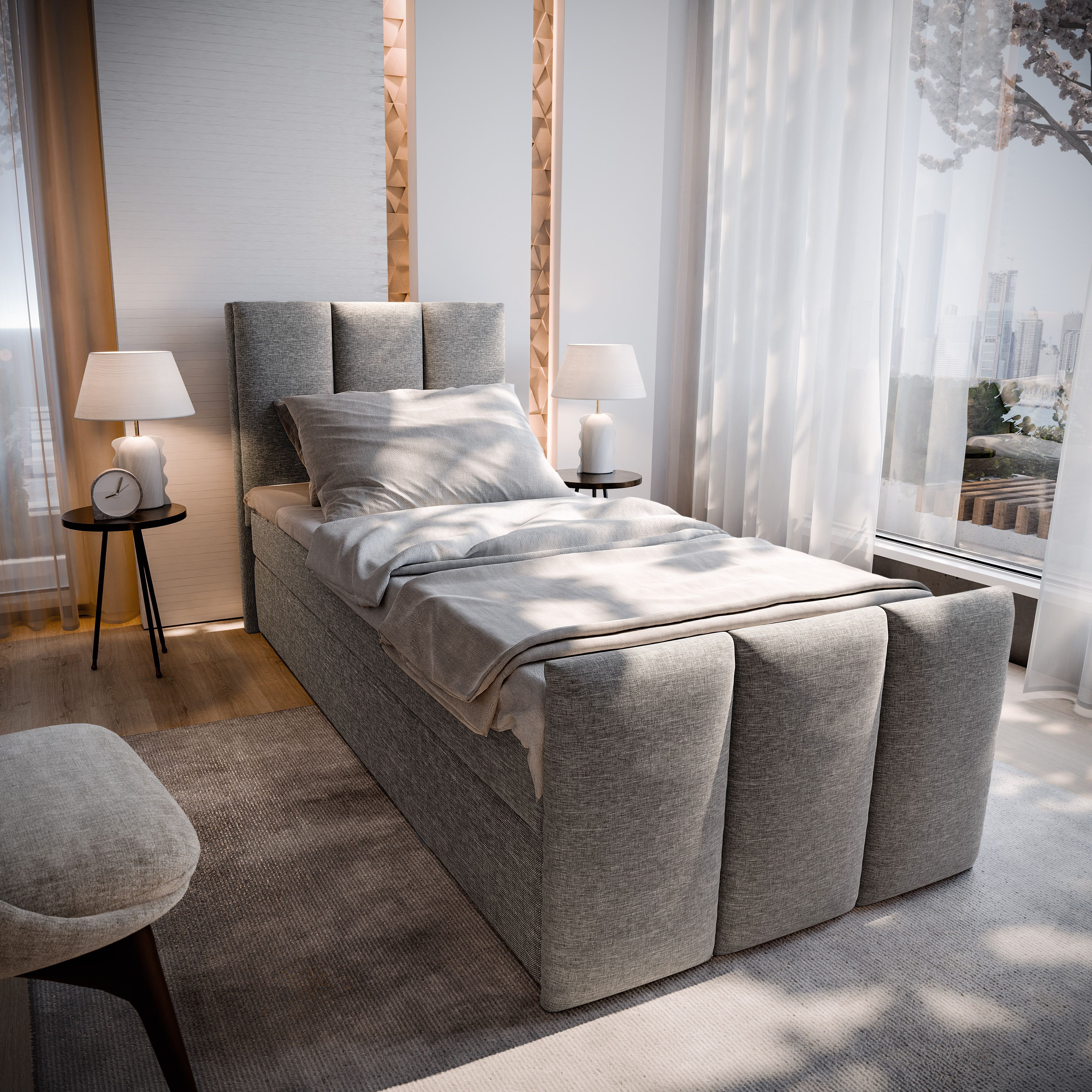Masseno Boxbett LAGO 90x200 cm mit günstig online kaufen