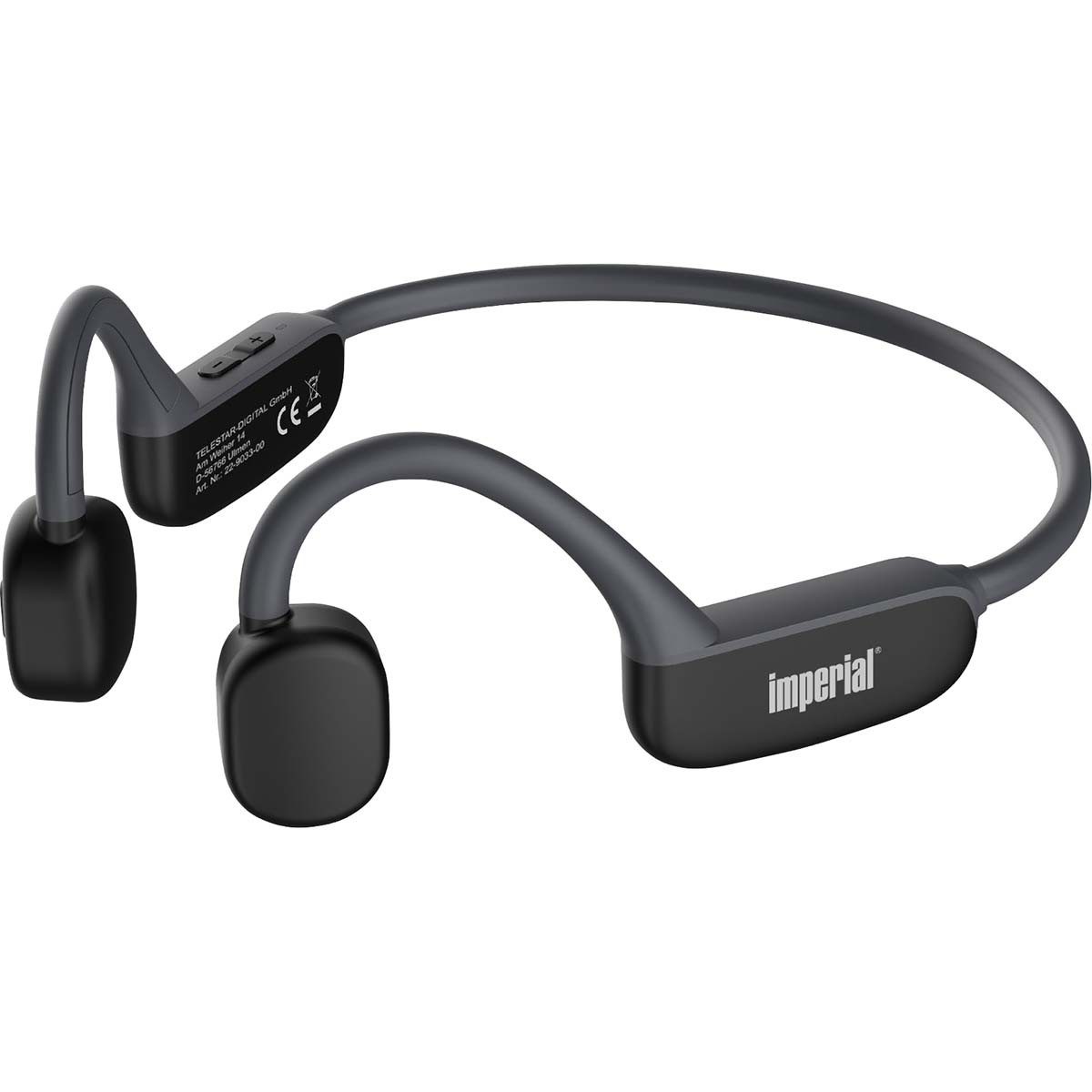 IMPERIAL 22-9033-00 In-Ear-Kopfhörer (Bluetooth, Knochenschall-Technologie, ergonomischer Sitz für Sportler, Bluetooth®, Bluetooth, Knochenschall-Technologie, ergonomischer Sitz für Sportler)