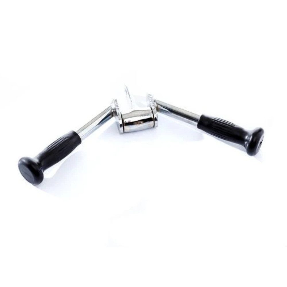 Muscle Power Trizepsseil Muscle Power Trizepsgriff W-Form, verchromt, 44 cm