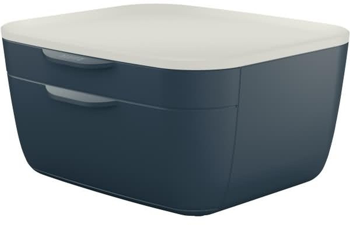 Organizer Schubladenset Cosy A4 2 Schubladen Polystyrol grau/hellgrau.
