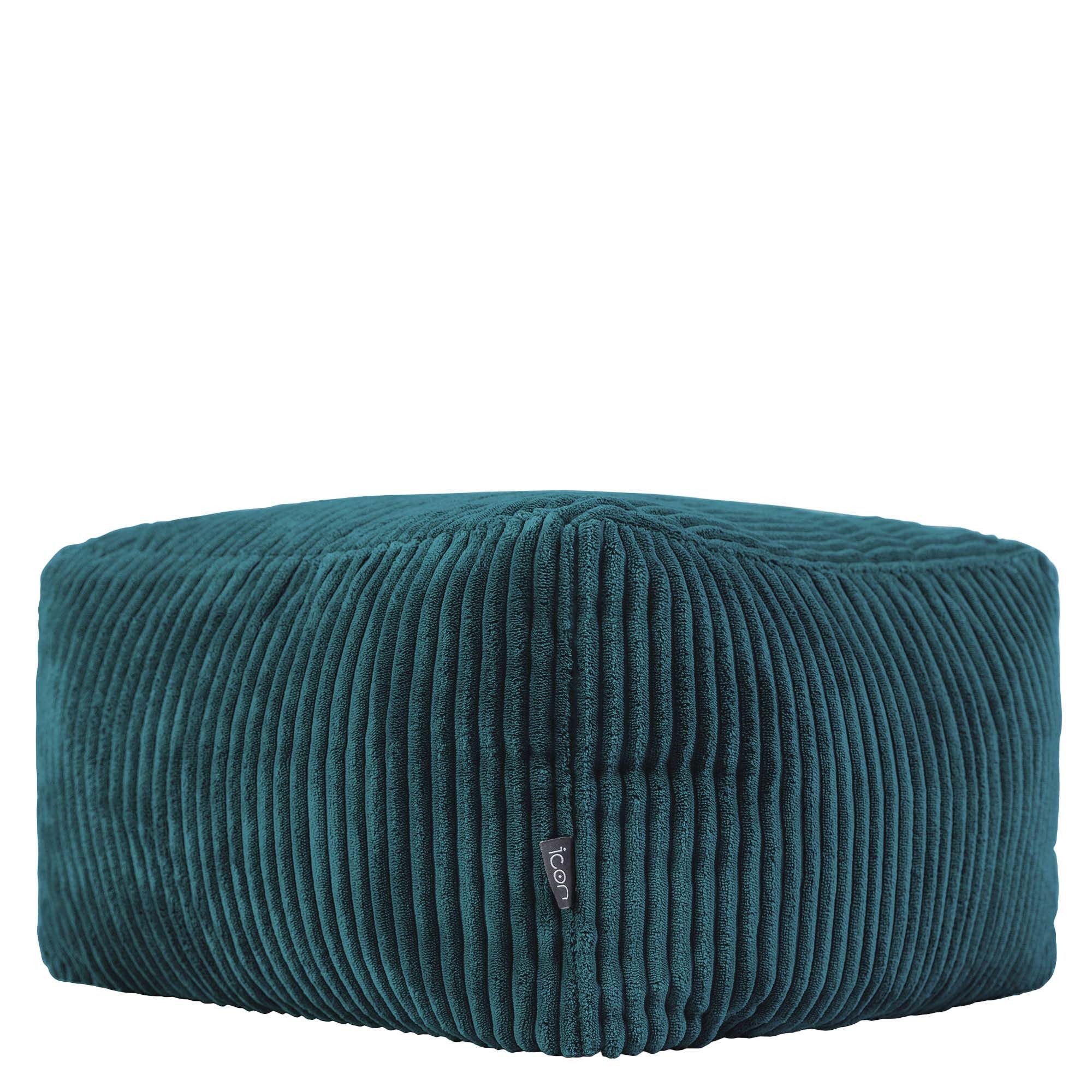 icon Pouf aus Cord „Amara“, mit Füllung