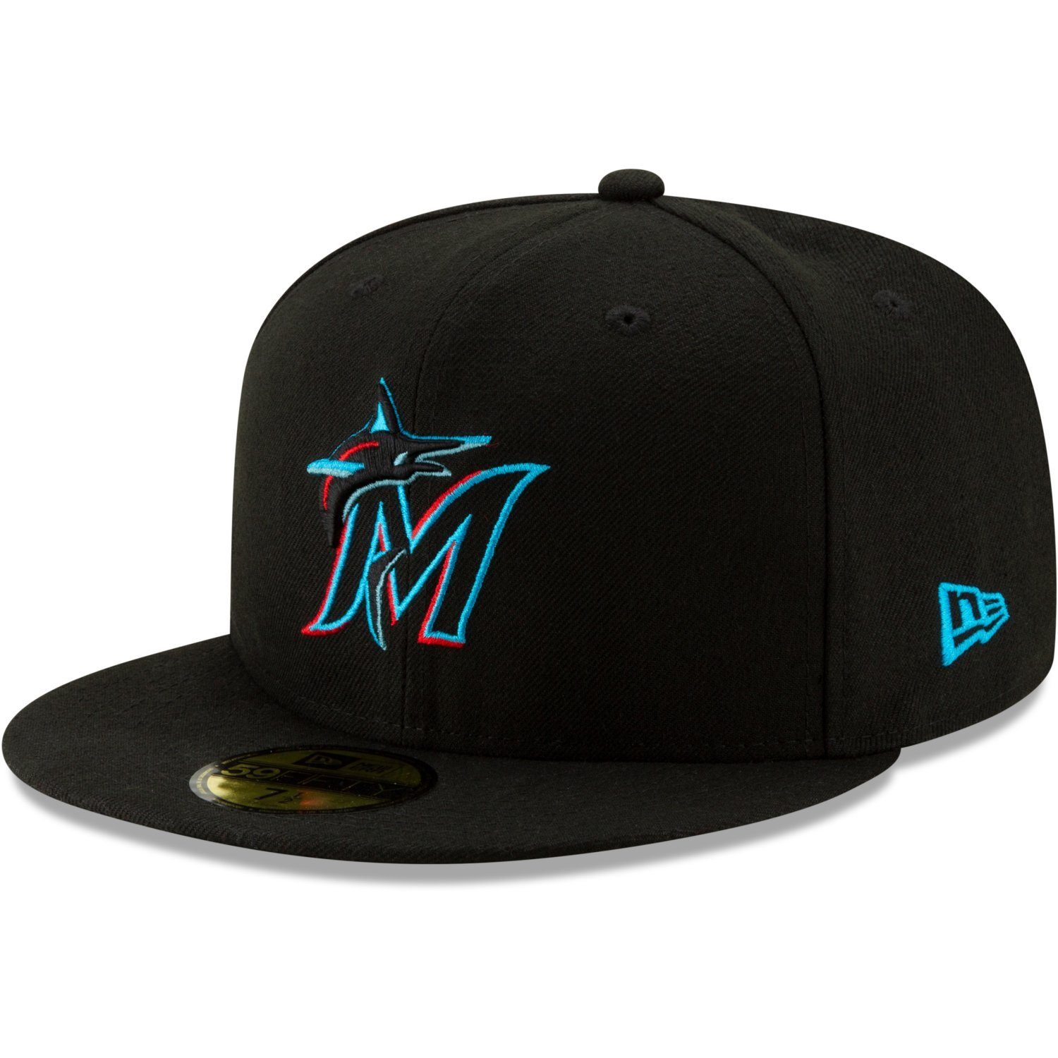 New Era Fitted Cap 59Fifty AUTHENTIC ONFIELD Miami Marlins günstig online kaufen