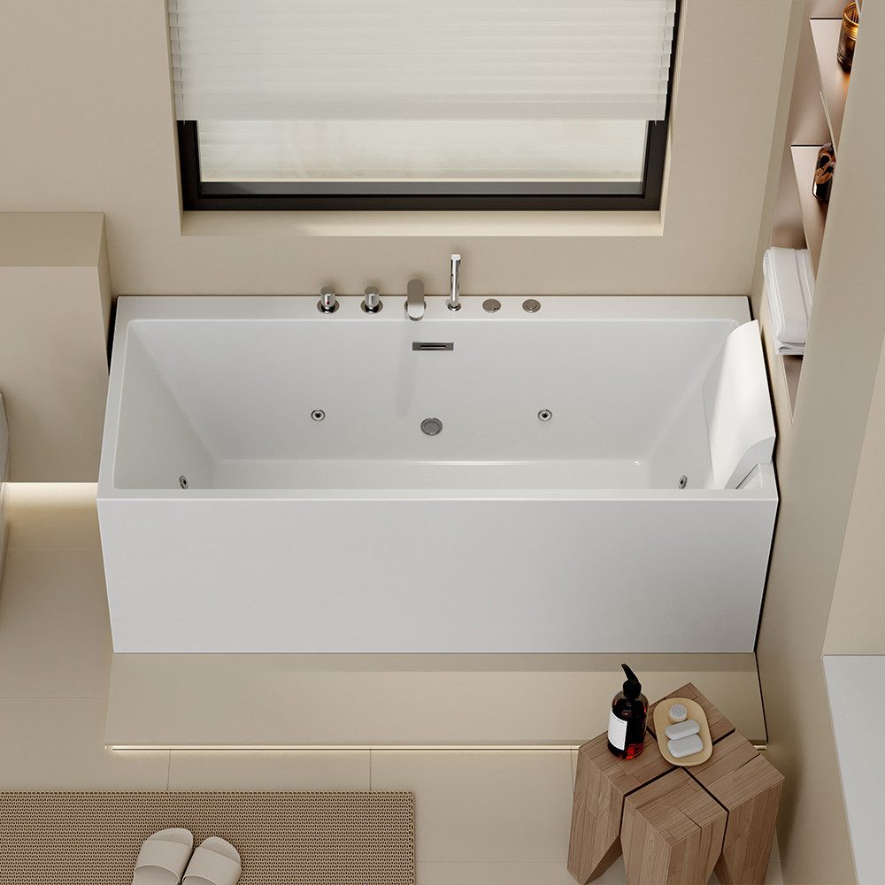 HOME DELUXE Whirlpool-Badewanne AMBER - 170 günstig online kaufen