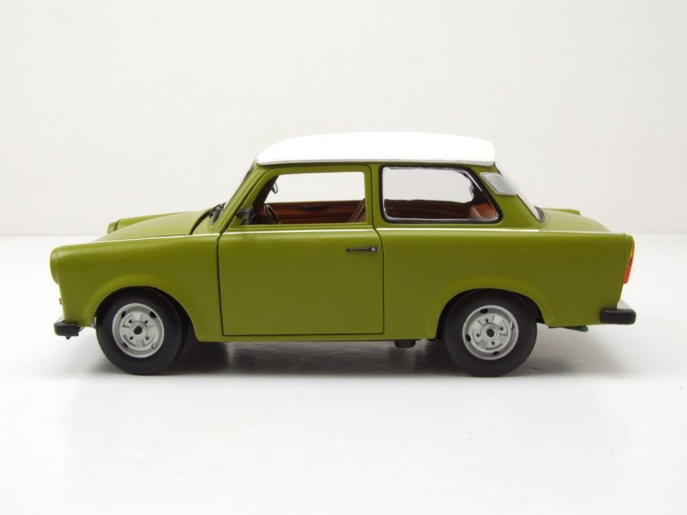 Sun Star Modellauto Trabant 601 grün weiß, Maßstab 1:18