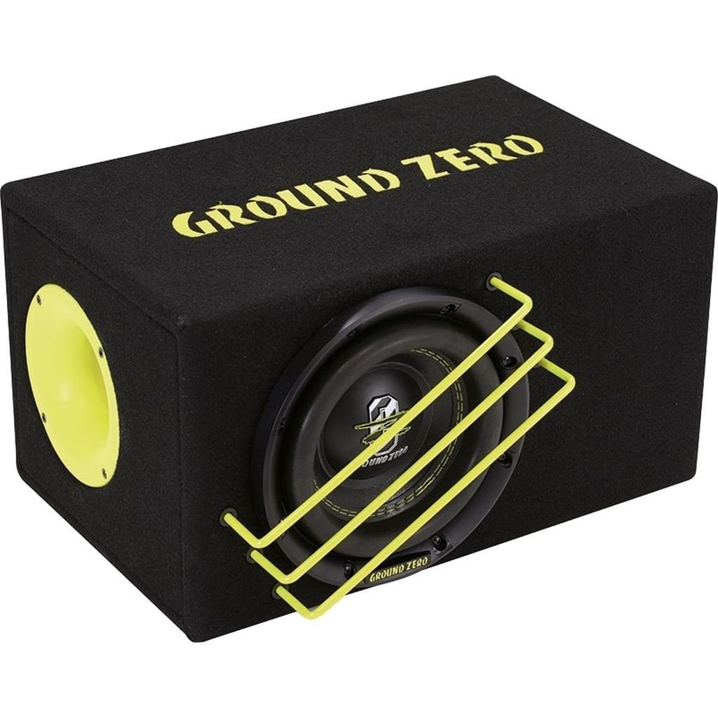 Ground Zero GZRB 20SPL 20cm SPL Bassreflex Gehäusesubwoofer Auto-Subwoofer (Ground Zero GZRB 20SPL - 20cm Bassreflex SPL Subwoofergehäuse)