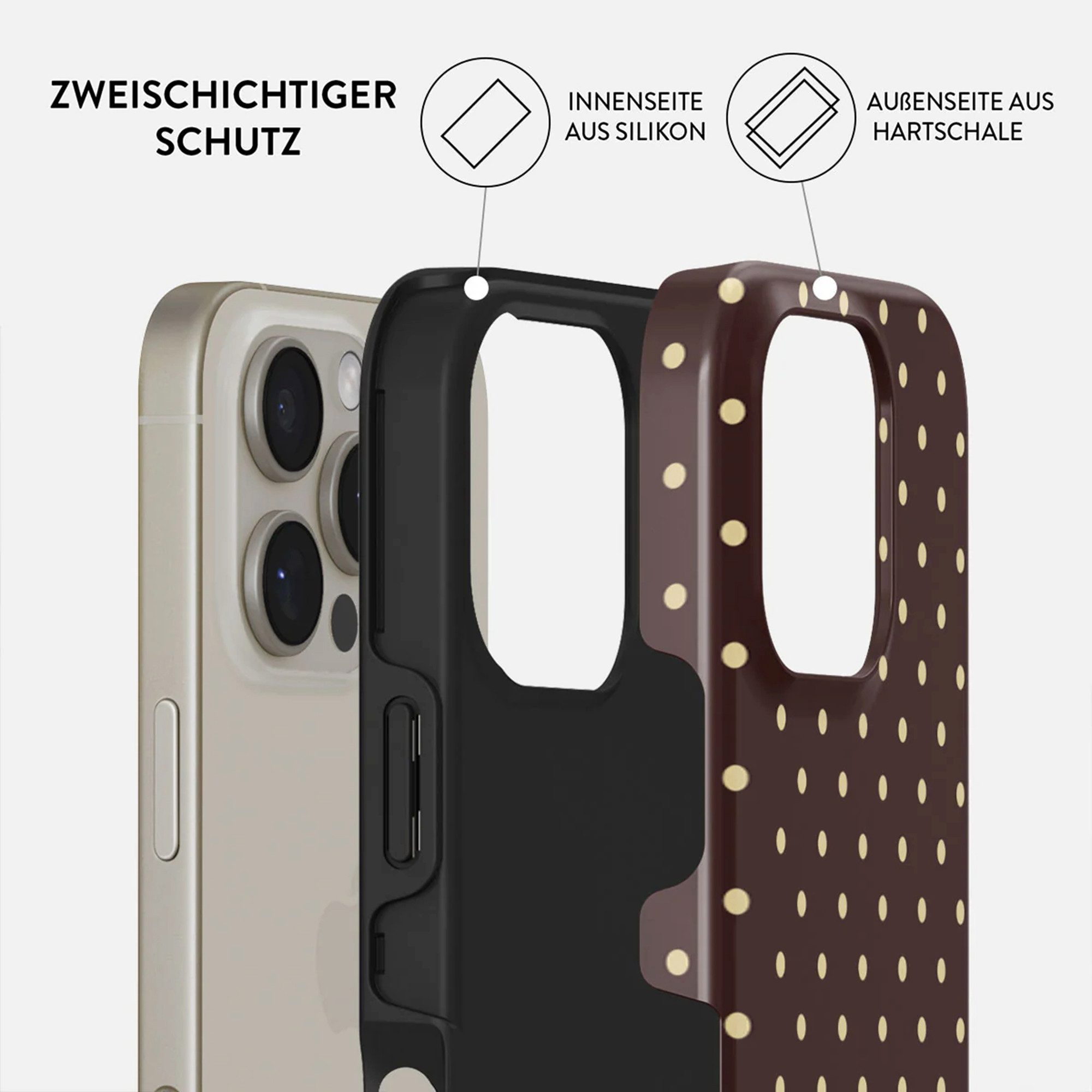 BURGA Backcover Burga Tough Back Cover MagSafe Apple iPhone 16 Pro Max - Sorry Busy