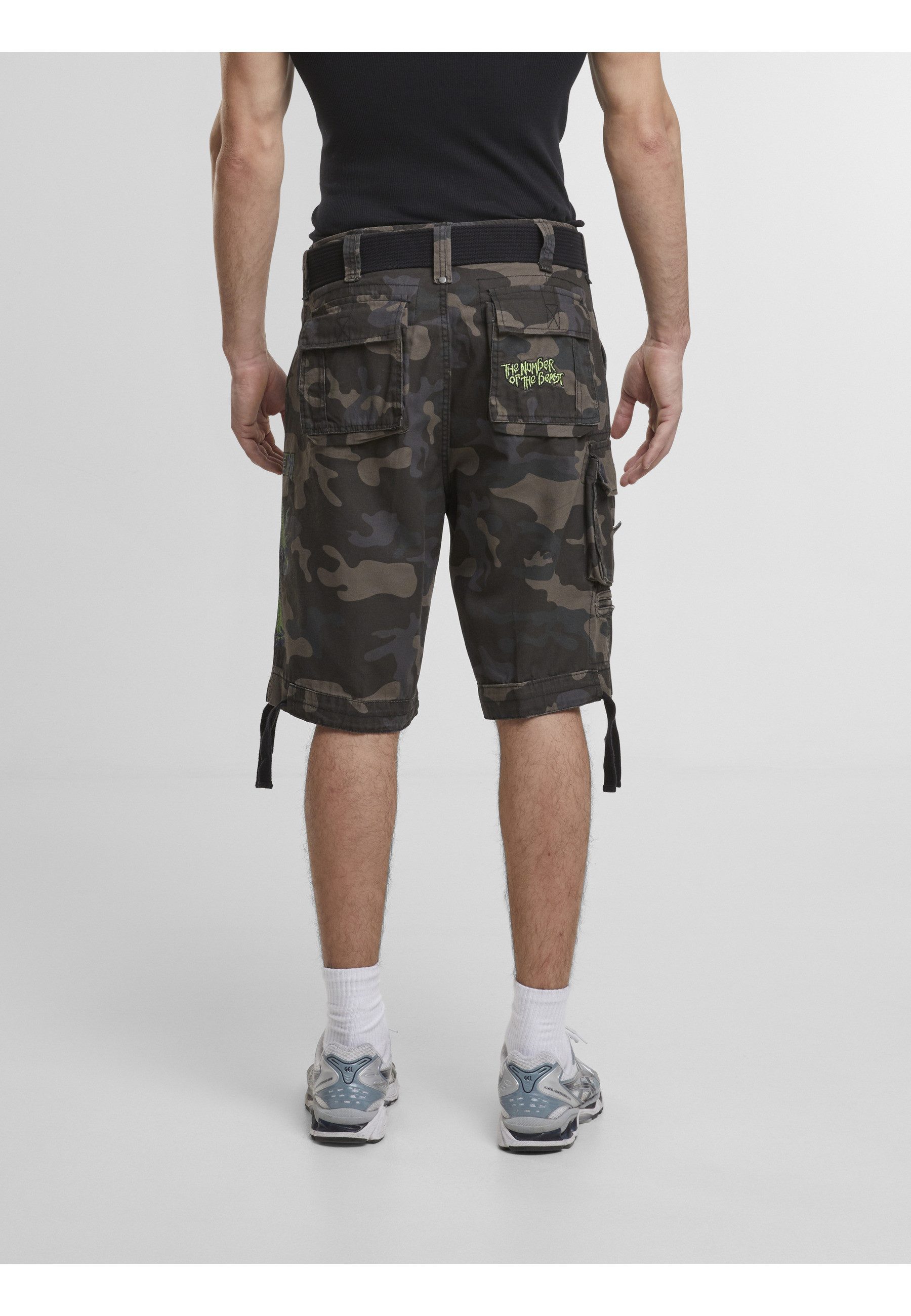 Brandit Cargoshorts Brandit Iron Maiden Savage Shorts The Number of The Beast (1-tlg)