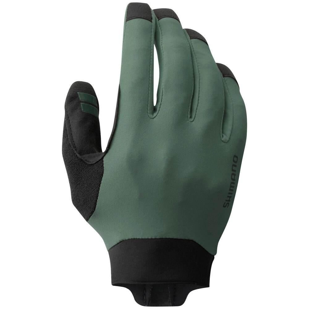 Shimano Fahrradhandschuhe SHIMANO Enduro Gloves Olive Handschuhe