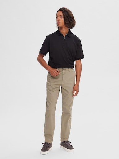 Selected Chinos SLH175-SLIM NEW MILES FLEX PANT NOOS Baumwollmischung, slim fit