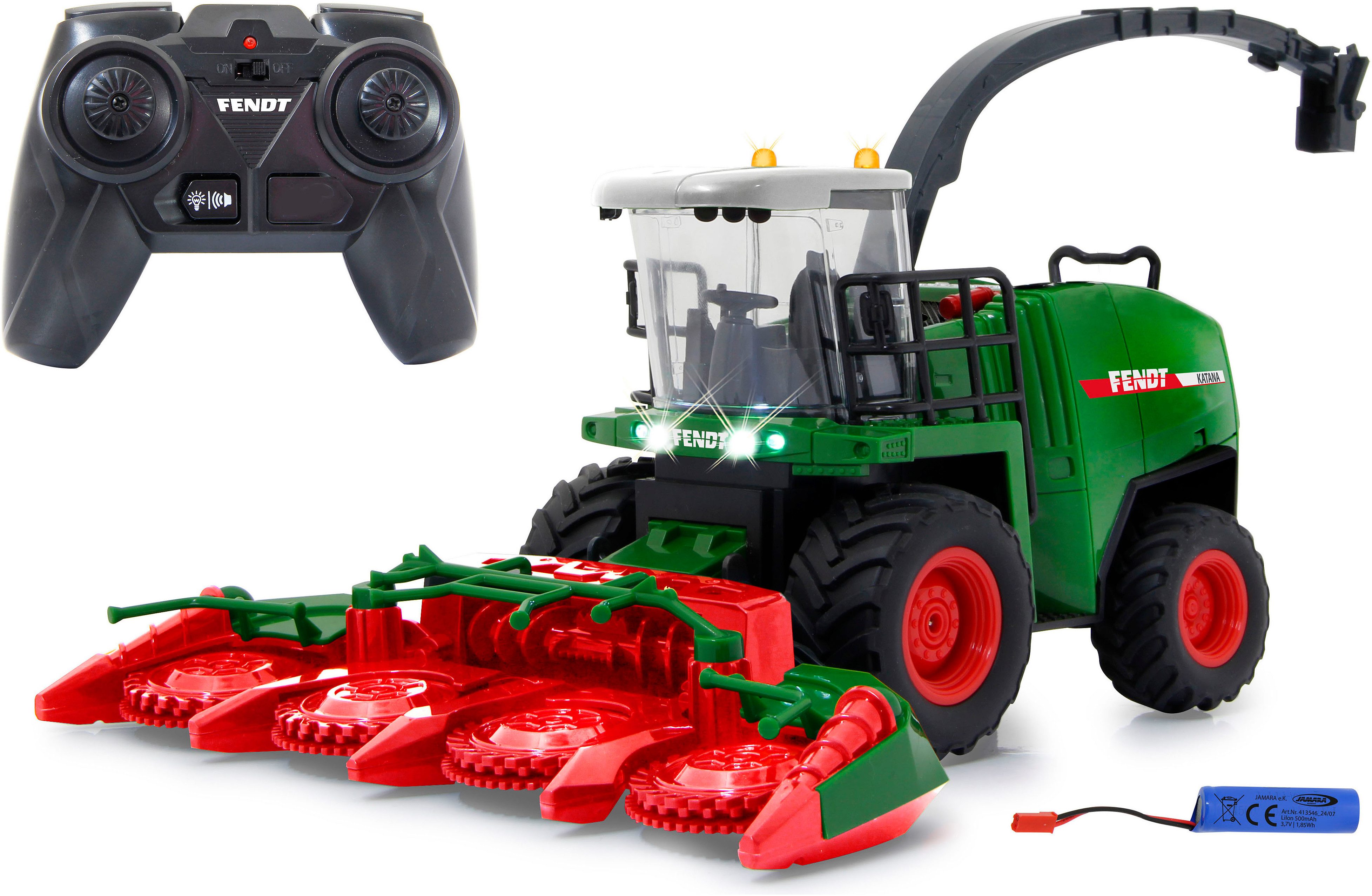 Jamara RC-Traktor Fendt Katana Feldhäcksler RC 1:24S, mit LED Licht günstig online kaufen