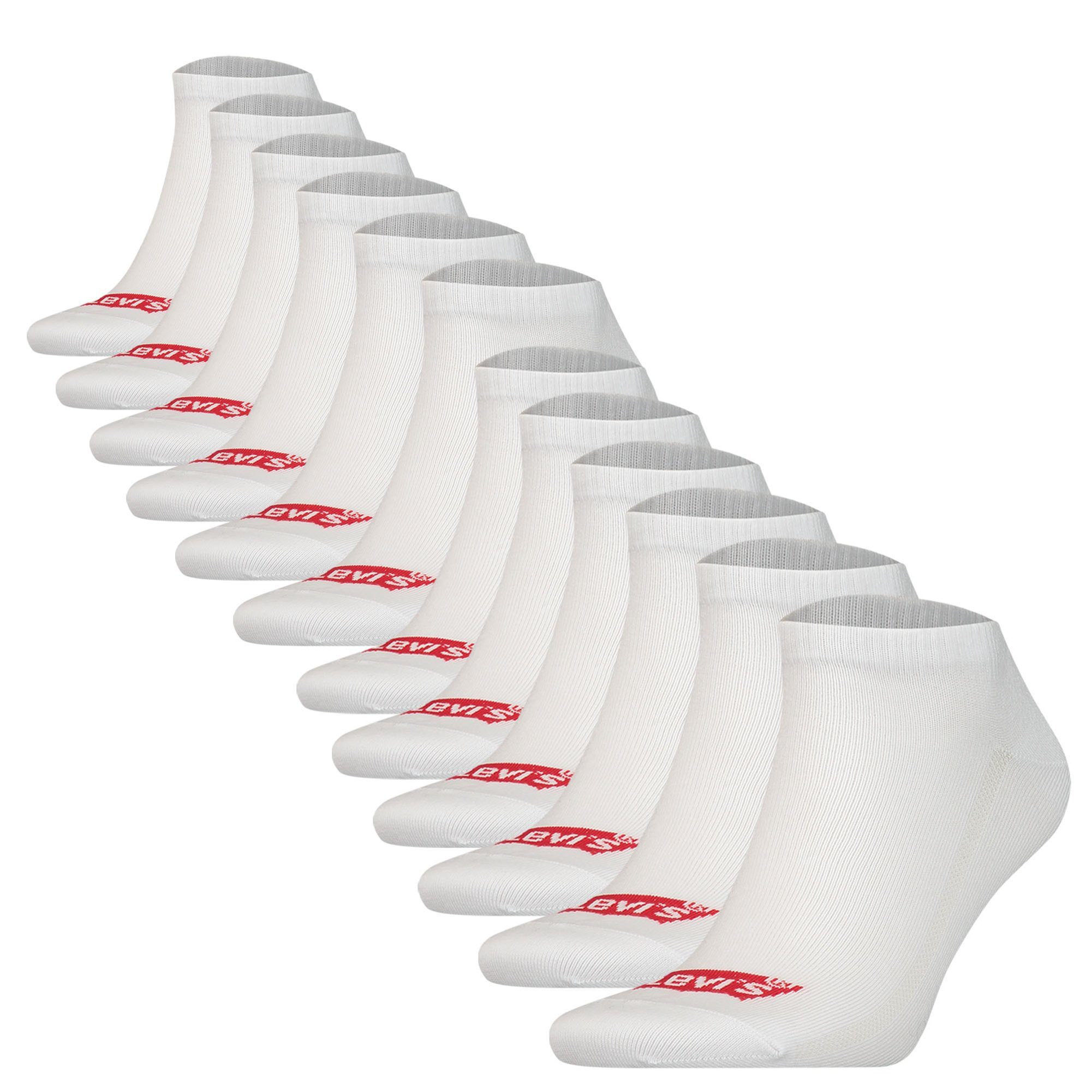 Levi's® Sneakersocken Unisex Socken 12er Pack Baumwolle (Packung, 12er Pack)