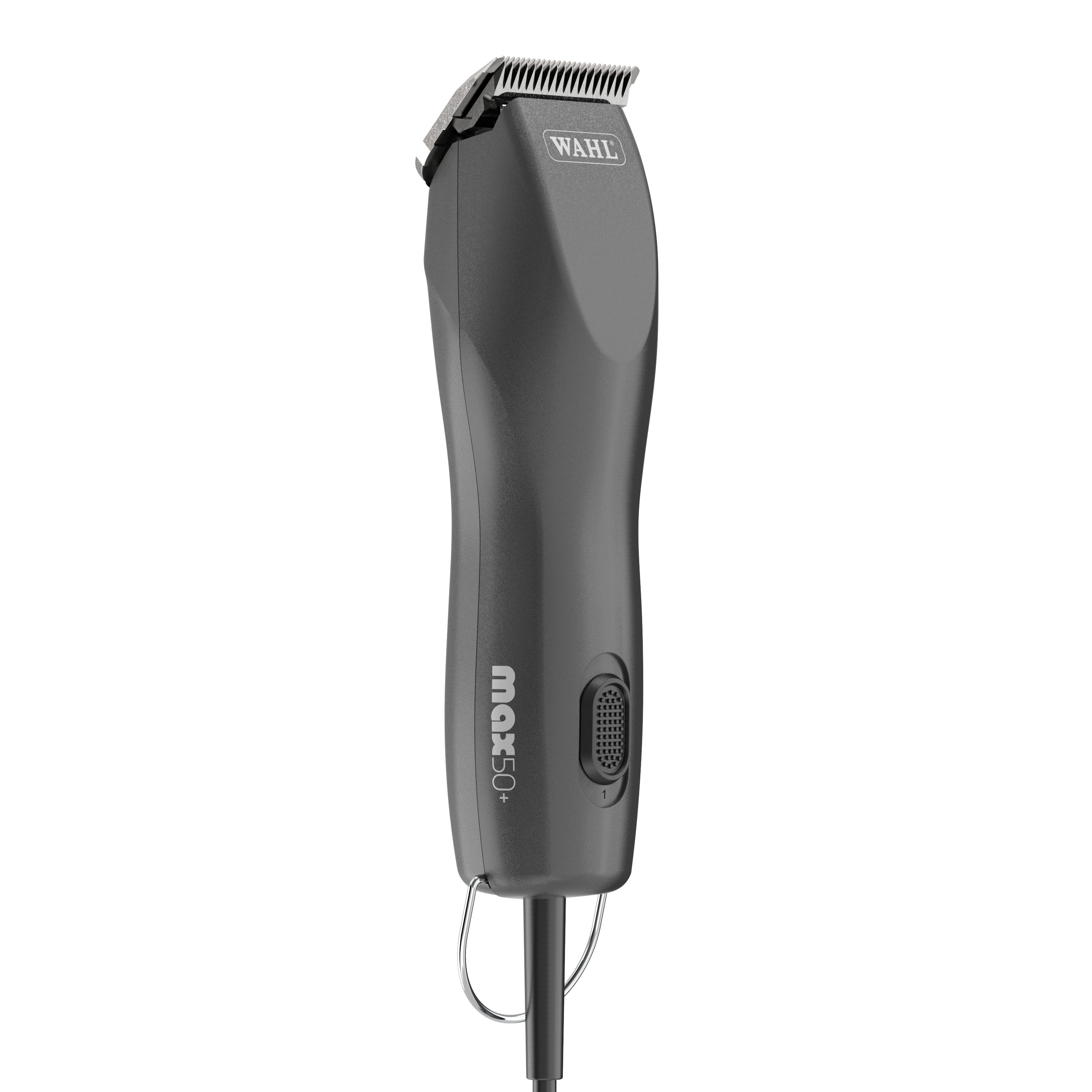 Wahl Hundeschermaschine MAX50+ PROFI Tierschermaschine mit 2 Aufsteckkämme, 1251-0470
