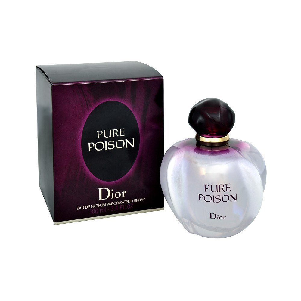 Glasflakon ehrlich Eau Poison de und Pure 100ml, Parfum Dior geheimnisvoll, Parfum Eau de Dior