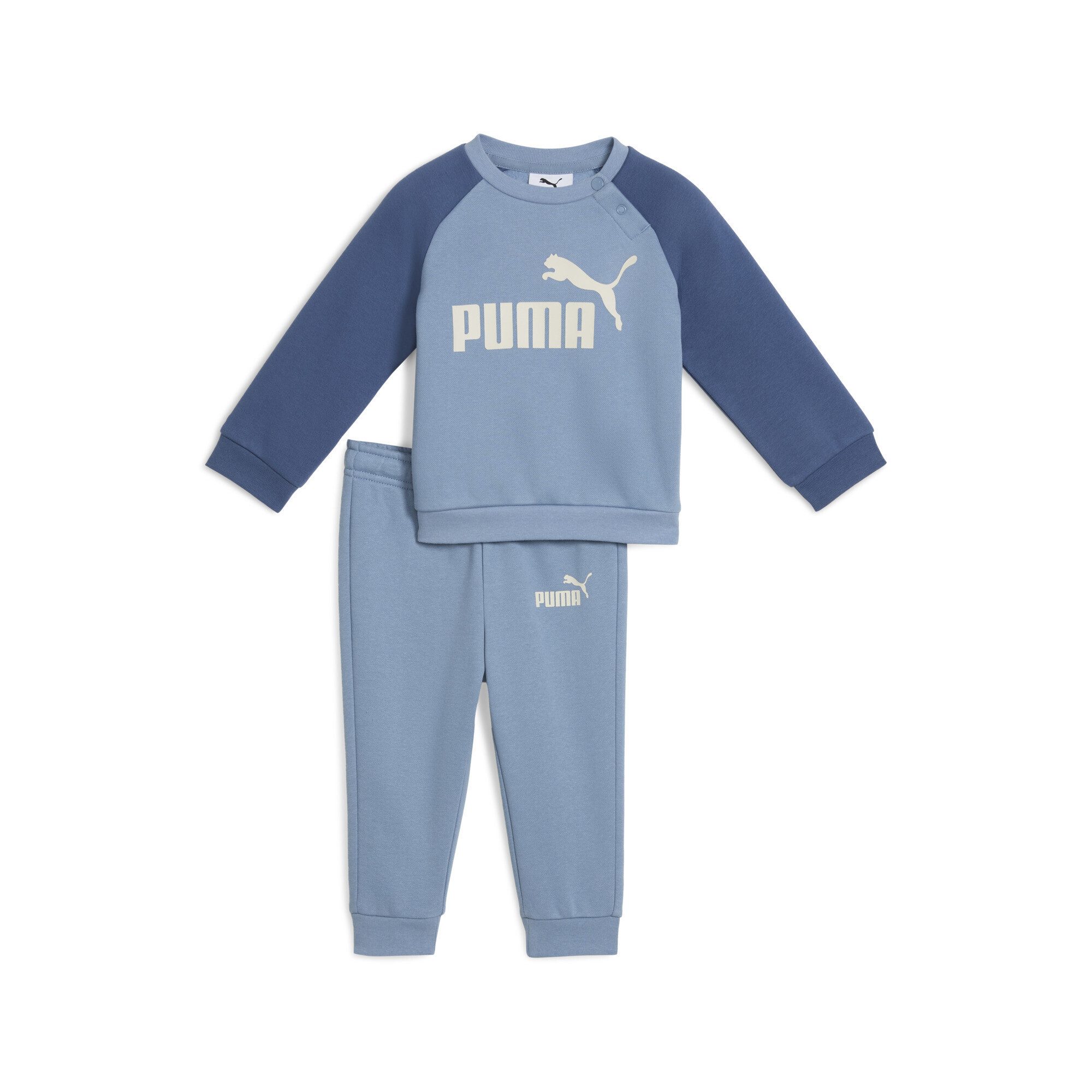 PUMA Jogginganzug Minicats Essentials Raglan Crew Set Kinder