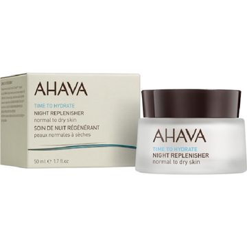 AHAVA Cosmetics GmbH Feuchtigkeitscreme Time to Hydrate Night Replenisher Normal to Dry Skin