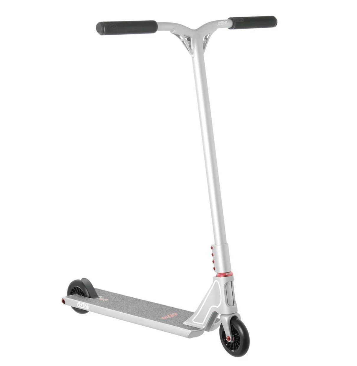 Aztek Stuntscooter Aztek Fountain Complete Street Stunt Scooter H=89cm Silber/Schwarz