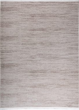 Teppich Bricon, Home affaire, rechteckig, Höhe: 7 mm, mit Fransen, Teppich, Kurzflor, Weich, Pflegeleicht