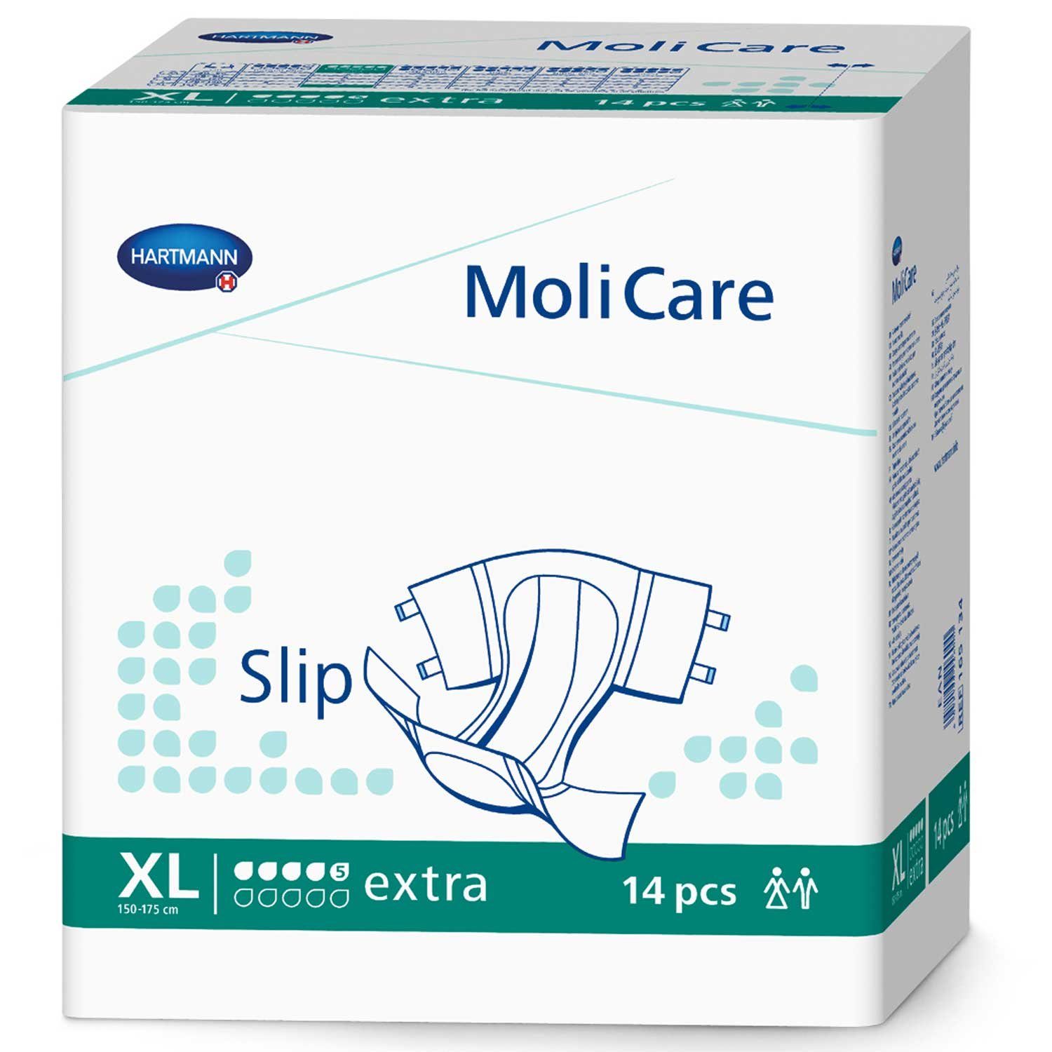 Molicare Inkontinenzslip MoliCare® Slip extra 5 Tropfen Größe L (30-St) für Diskrete Inkontinenzversorgung