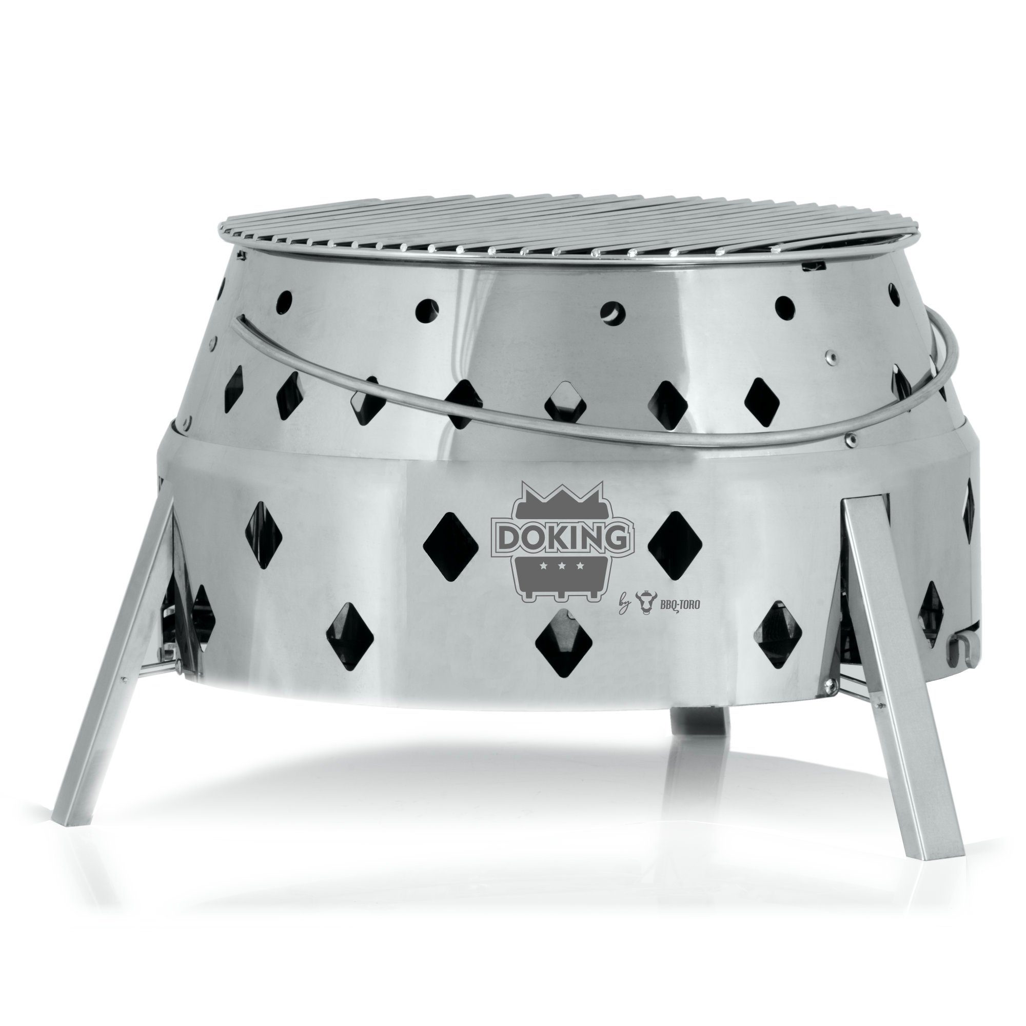 BBQ-Toro Feuerstelle Edelstahl Dutch Oven Grill günstig online kaufen
