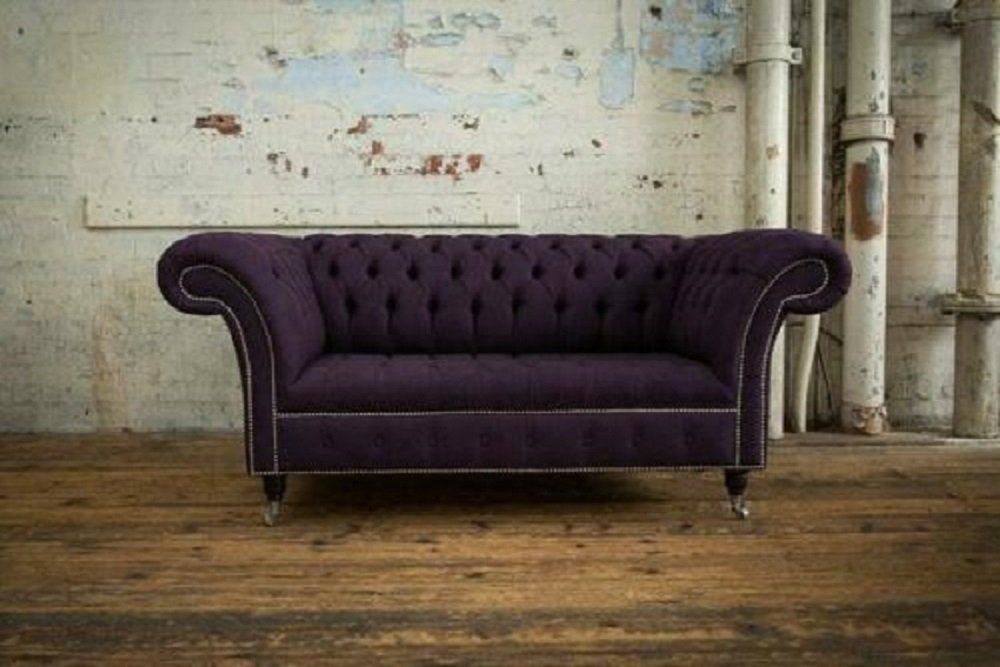 JVmoebel Sofa Couchen Polster Sitzer Chesterfield Couch 2 Designer Sofa