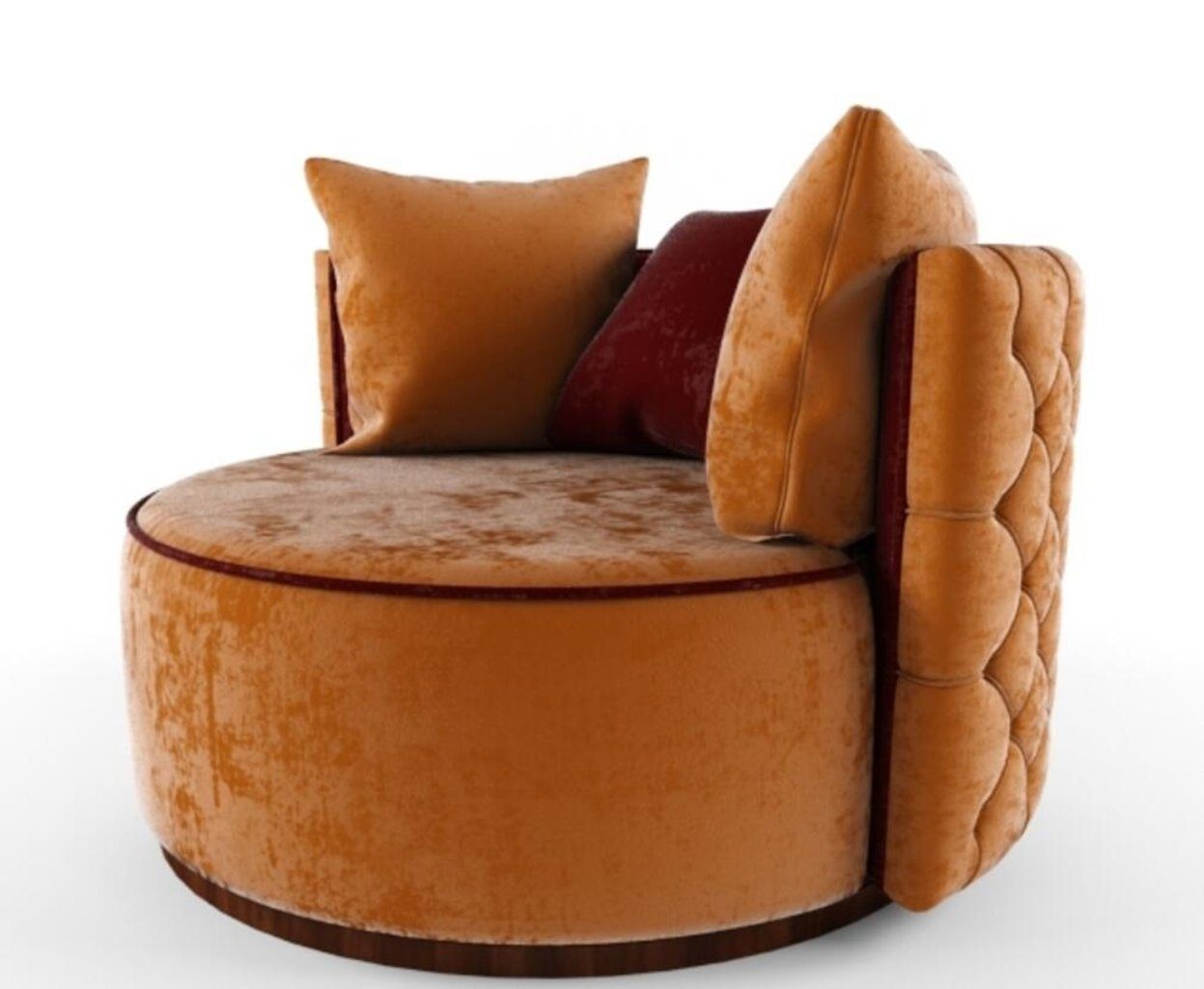 JVmoebel Loungesessel, Made in Europa, Material Stoff