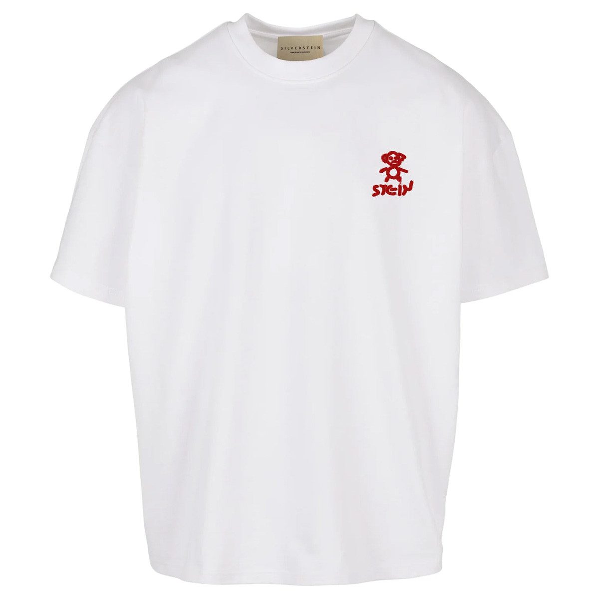SILVERSTEIN OFFICIAL T-Shirt White Monky 2.0" Herren Damen Unisex Oversized T-Shirt