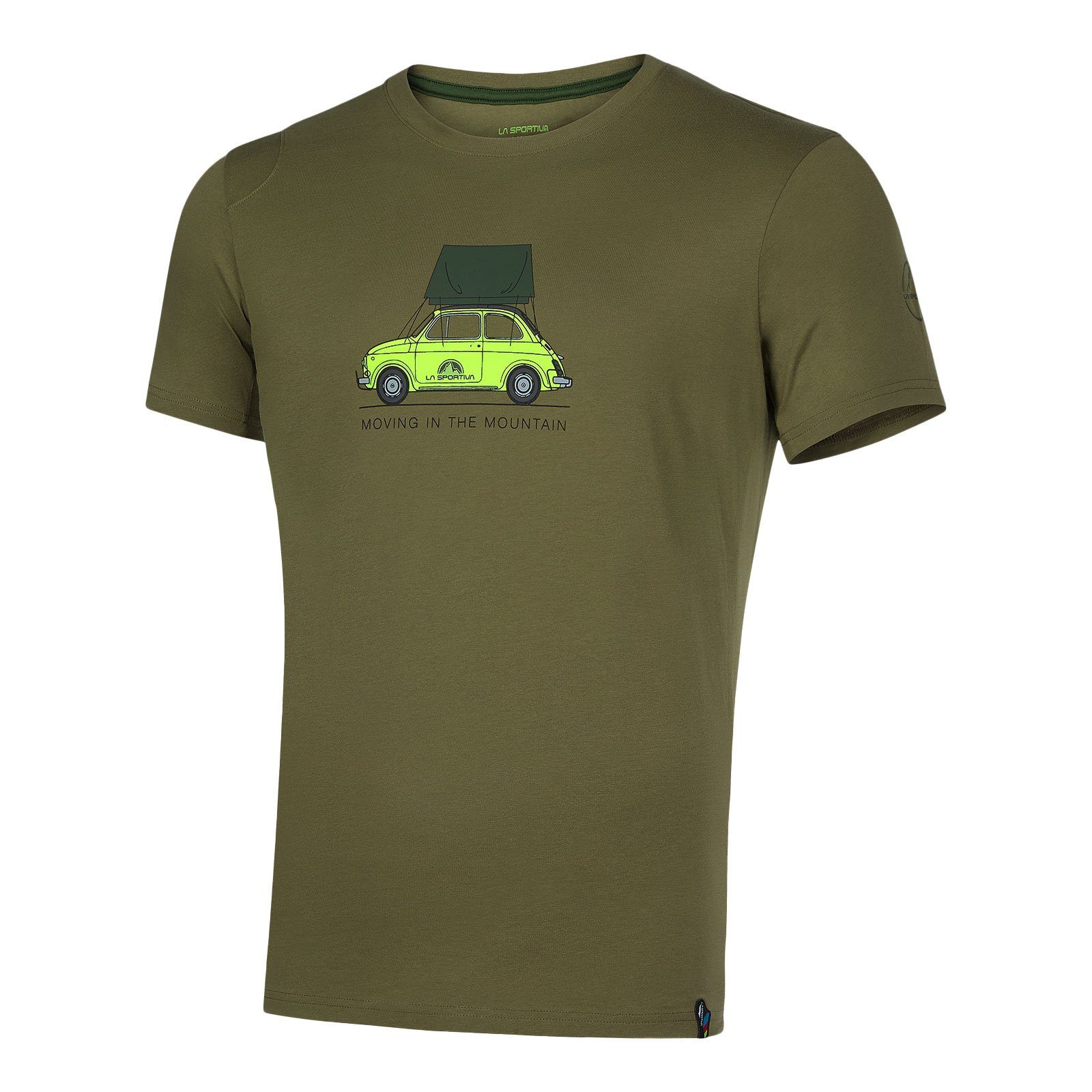 La Sportiva T-Shirt Cinquecento M aus 100% organischer Baumwolle