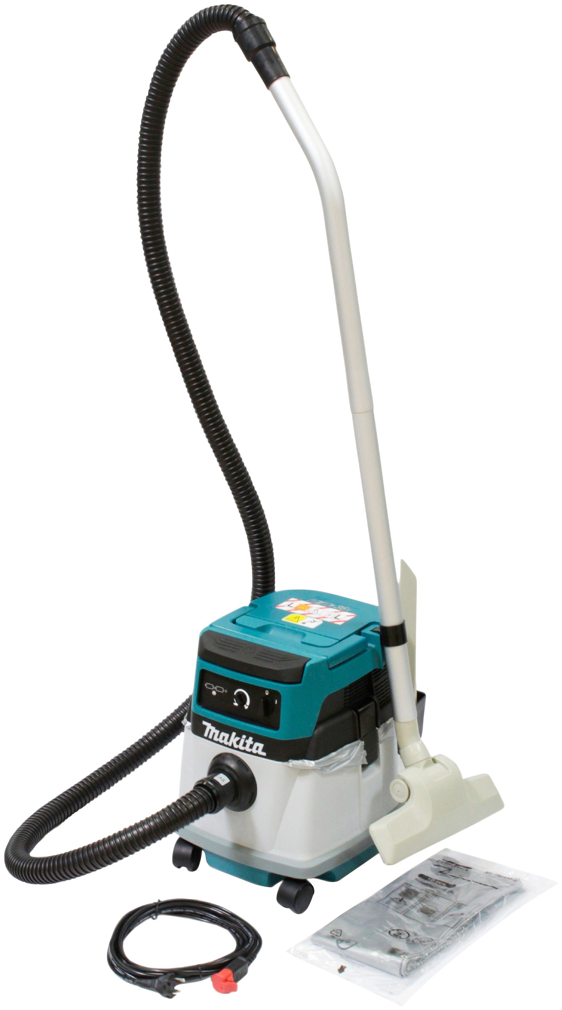 Makita Nass-Trocken-Akkusauger DVC150LZ, 320 W, mit Beutel, 15 l, ohne Akku und Ladegerät