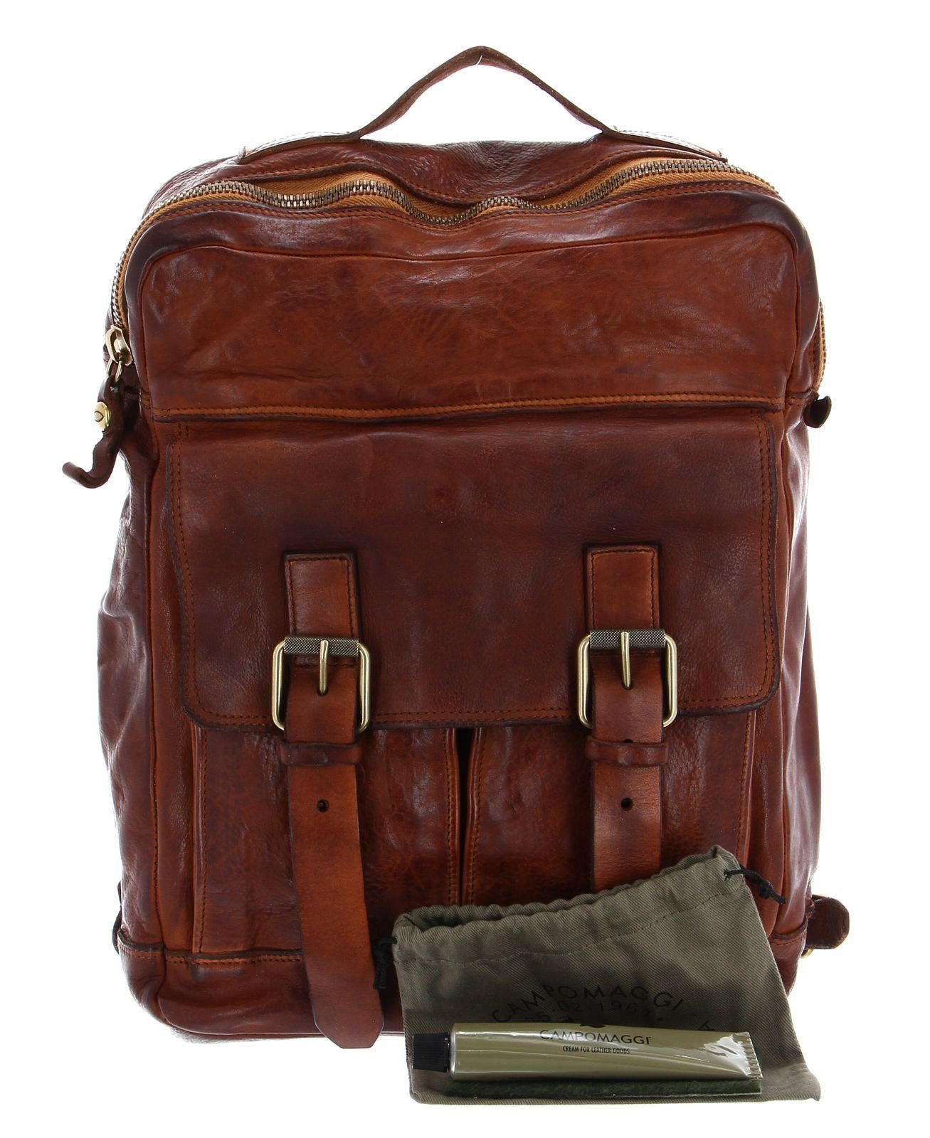 Rucksack Campomaggi Cognac