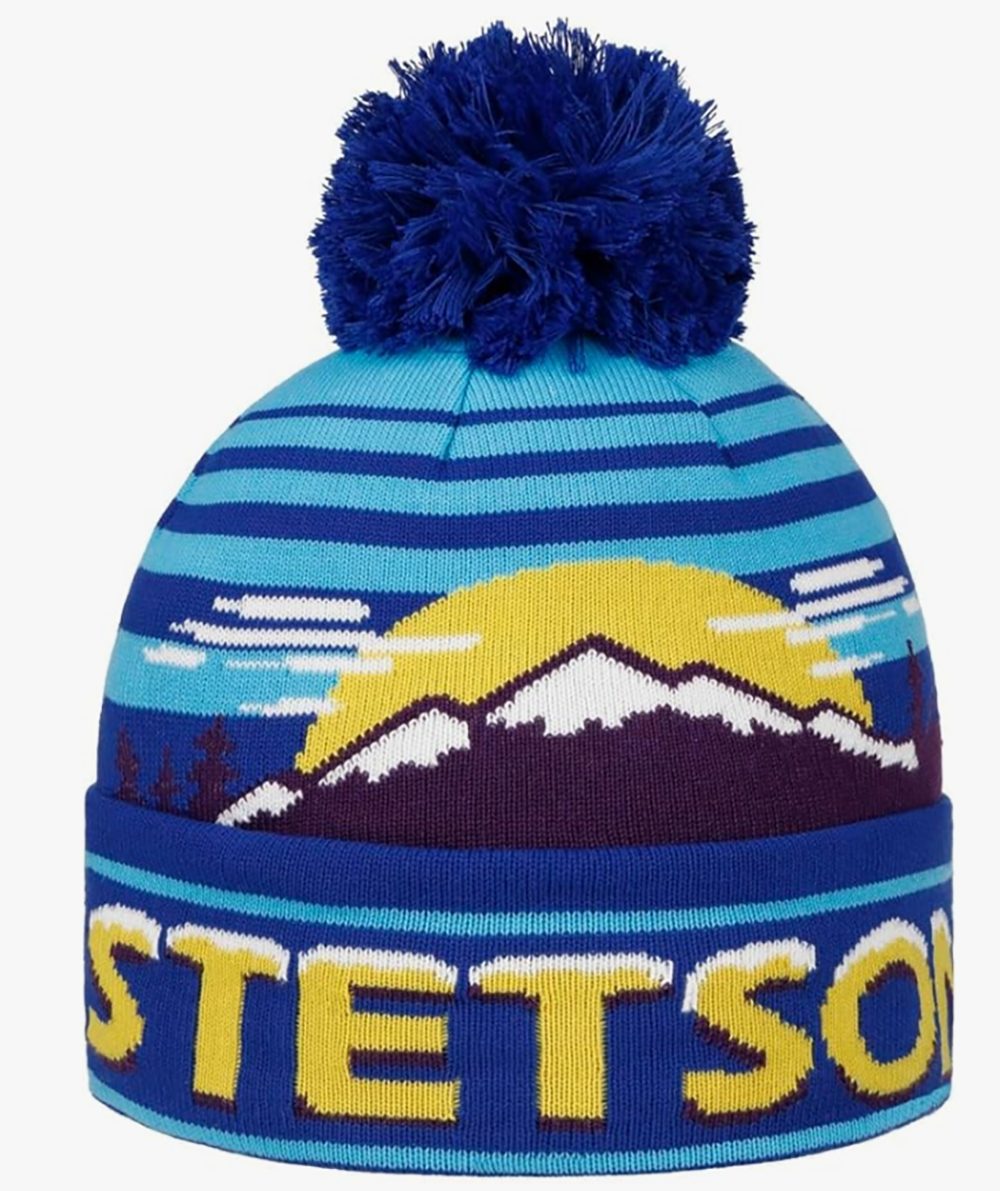 Stetson Strickmütze Snowy Mountains Freestyle Beanie