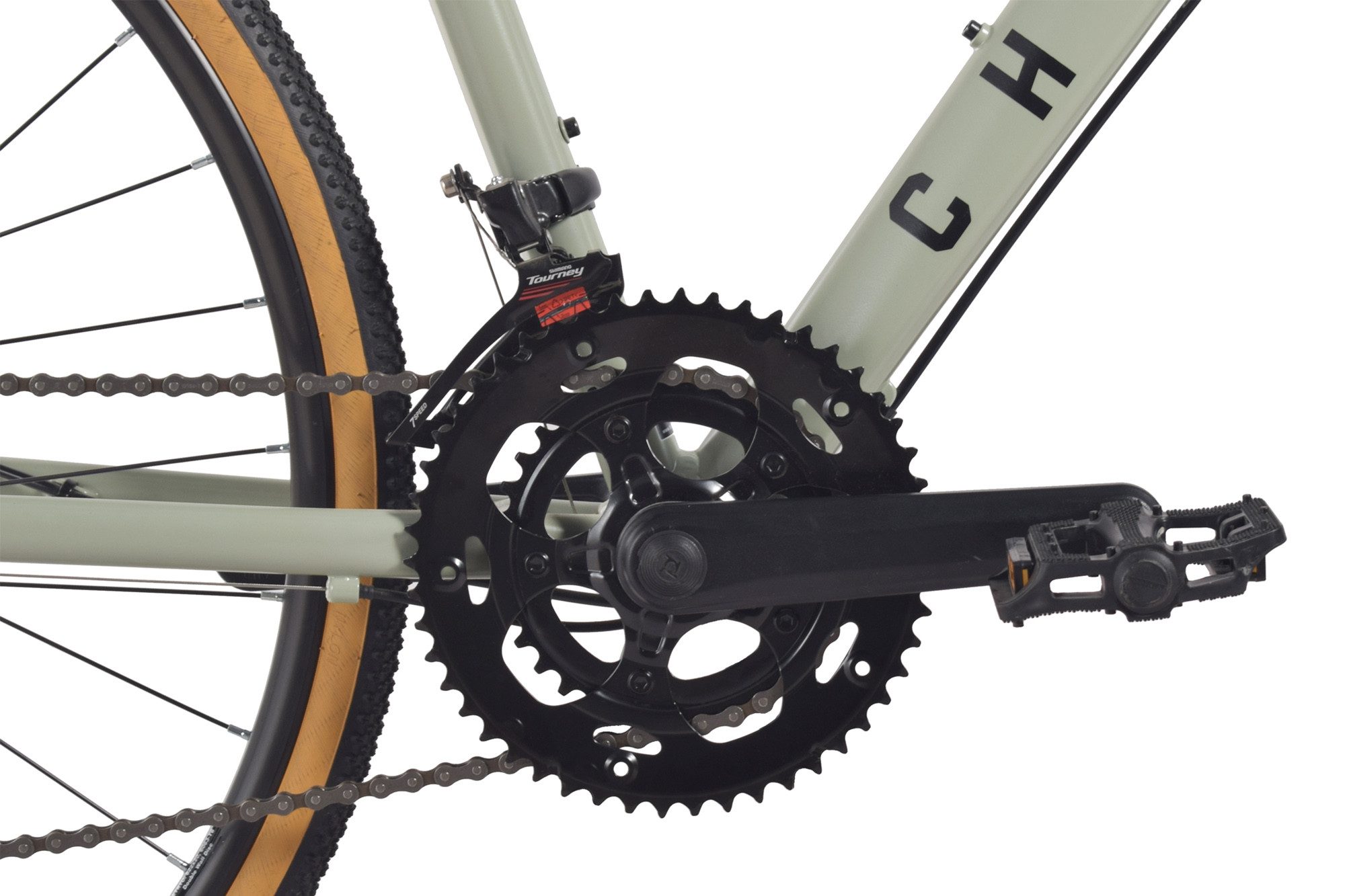 CHILLIZ Gravel Bike CHILLIZ Gravel Bike 28 inch GL.01 grey 14-speed Shimano gears, 57 cm frame size, 28" wheels, 700x35c tires, rigid fork