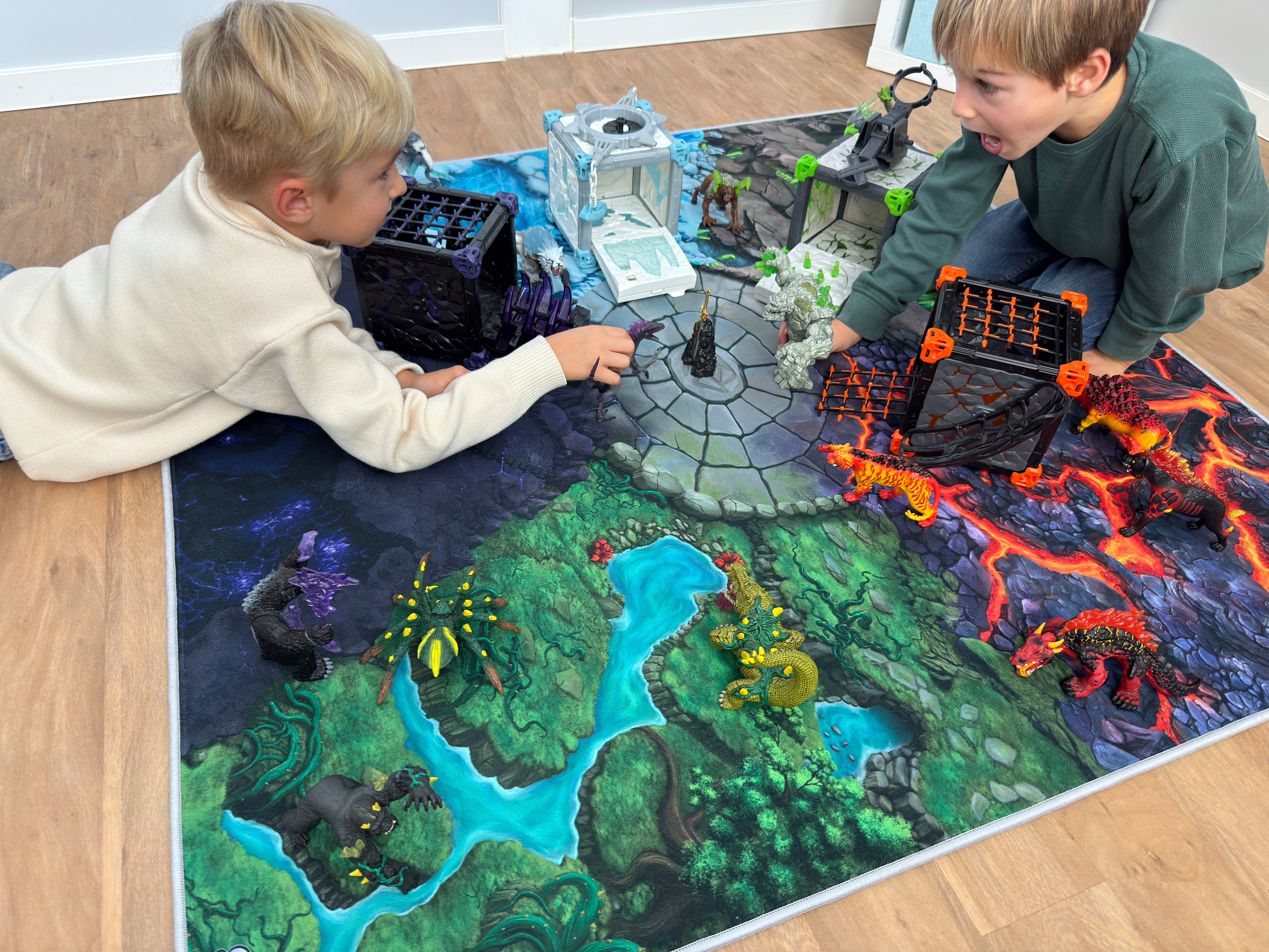 SkippiDoo Kinderteppich Spielteppich Kinderteppich Fantasy World für z.B. S günstig online kaufen