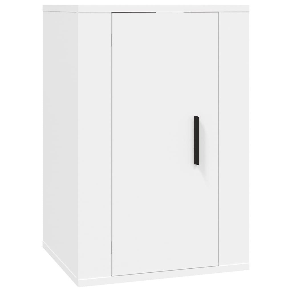 Weiß 5-tlg. TV-Schrank-Set TV-Schrank (5-St) vidaXL Holzwerkstoff