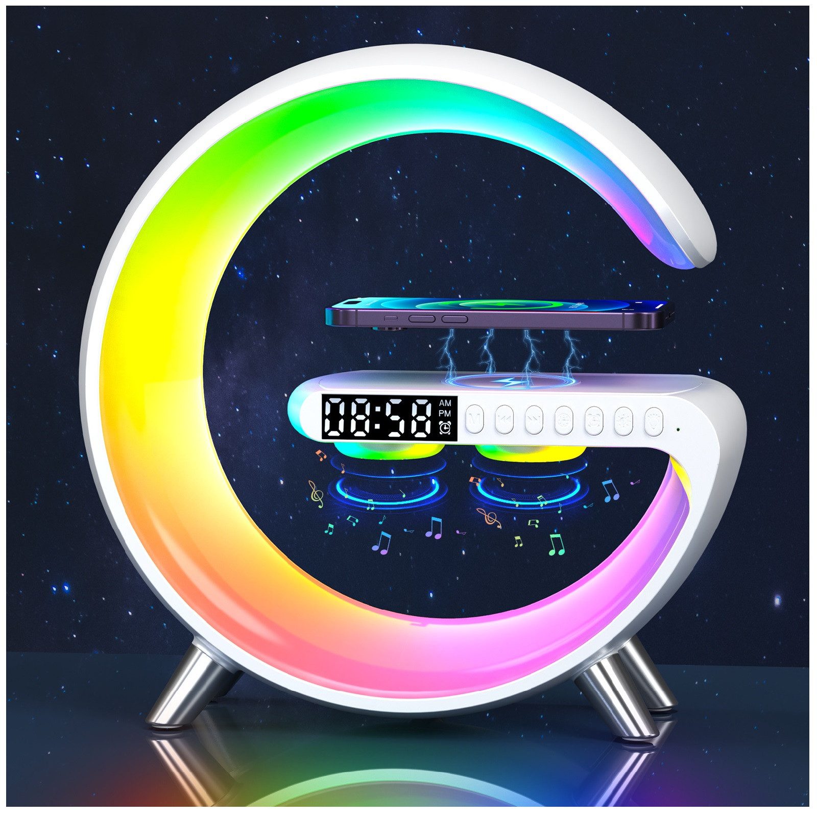 DOPWii Wecker Wecker mit RGB-Ambienteffekt & günstig online kaufen