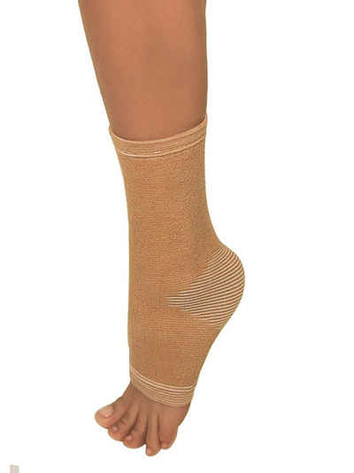 MedTex Fußgelenkbandage »Bandage Sprunggelenk Fuß Strumpf Gelenk Fixierung 7101«, Fixierung