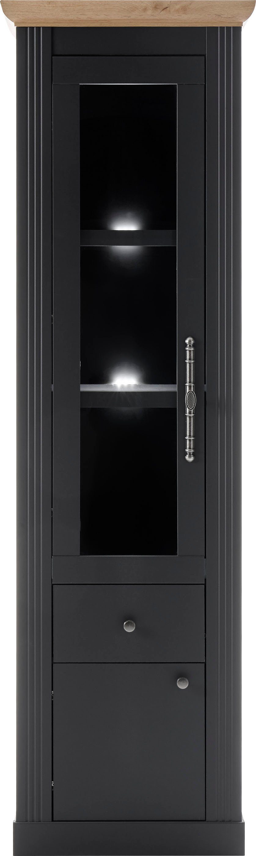 OTTO home Vitrine Westminster (Höhe ca. 202cm) im romantischen Landhausstil