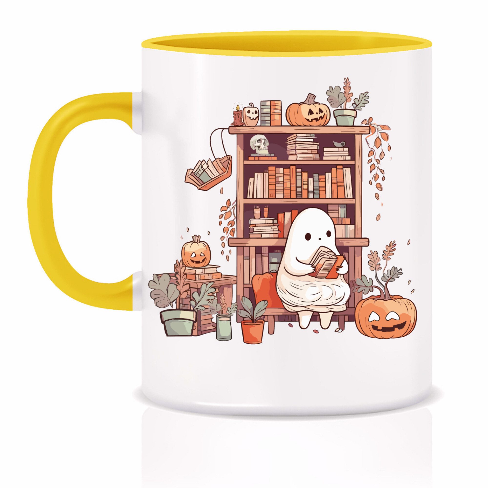 Giftandprint Tasse Pumpkin Spice deko, Kürbistasse, Geschenk, Kürbis, Weihnachten, Spüllmaschinengeeignet, Mikrowellengeeignet