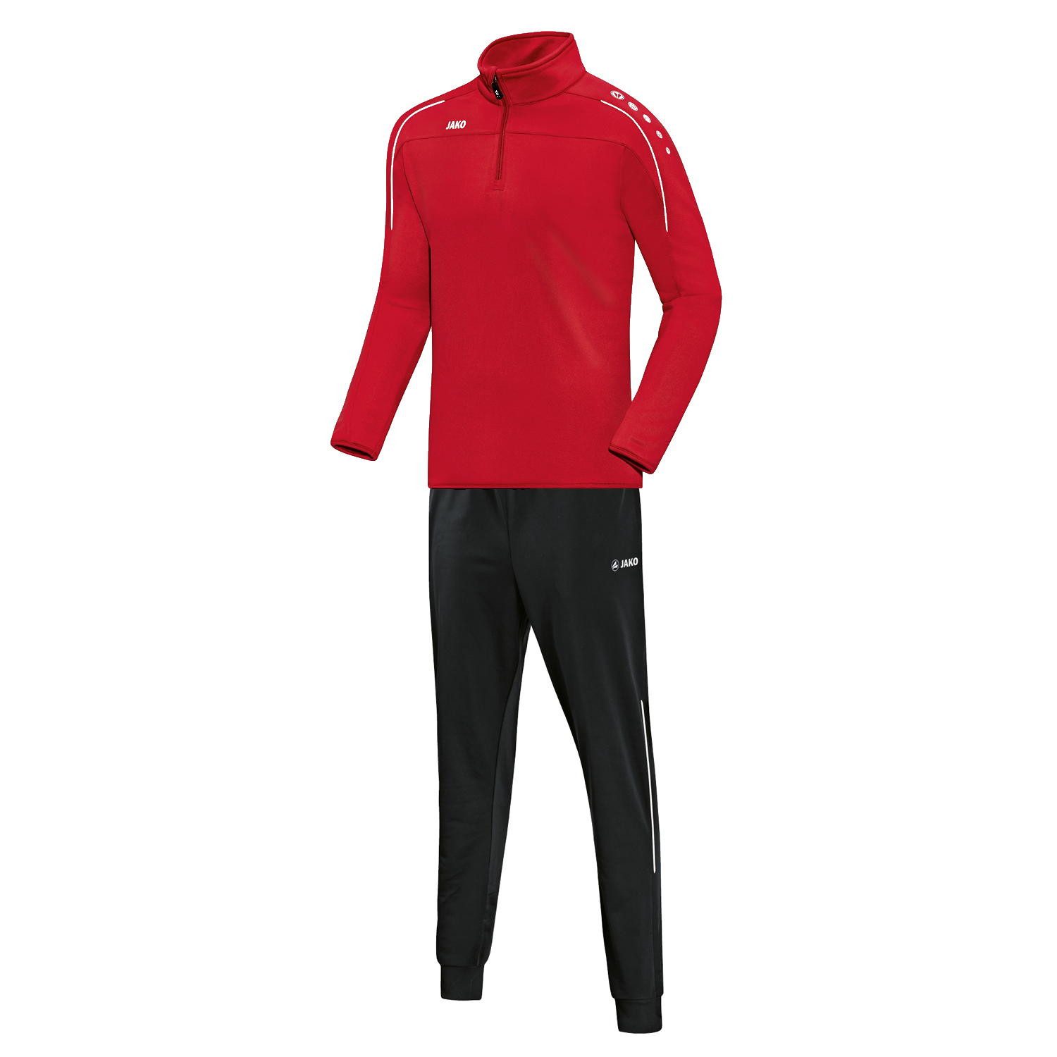 Jako Jogginganzug Herren Training Set Polyesterhose/Ziptop